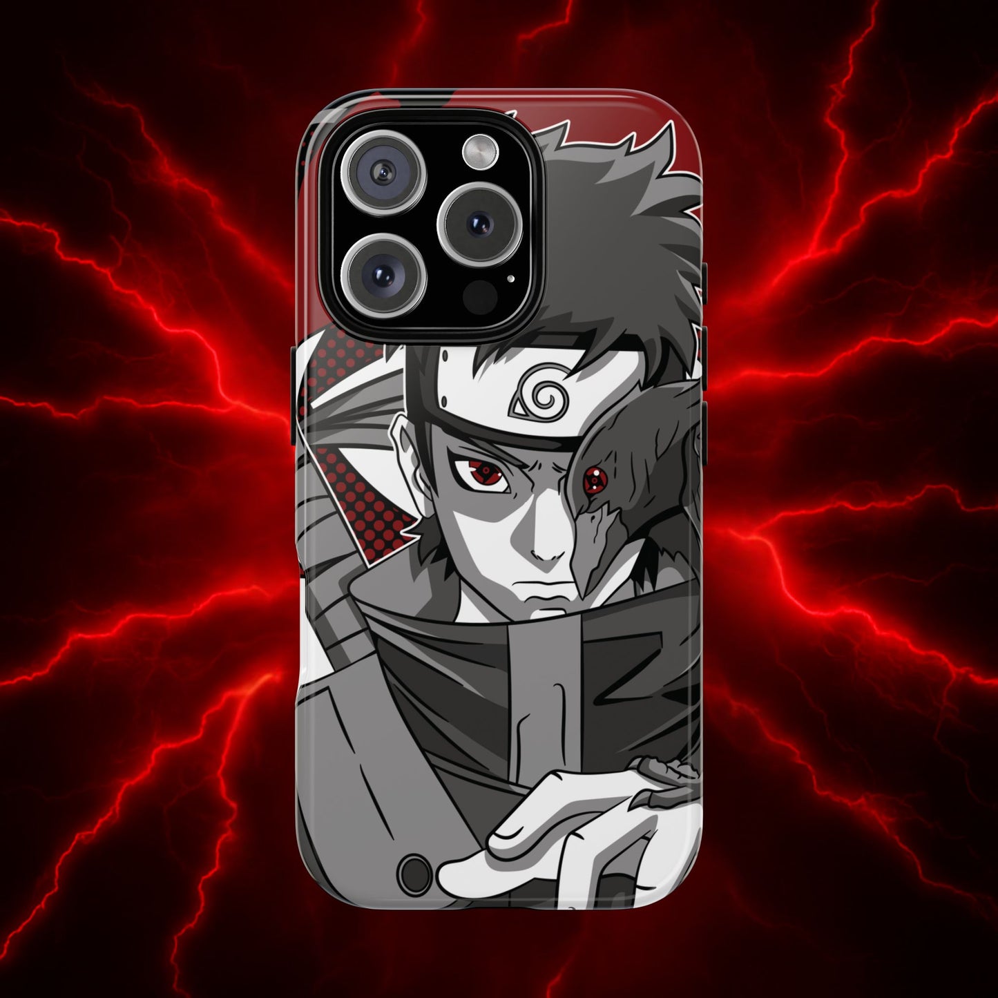 Shisui Uchiha Koto Amatsukami Double Layered Phone Case