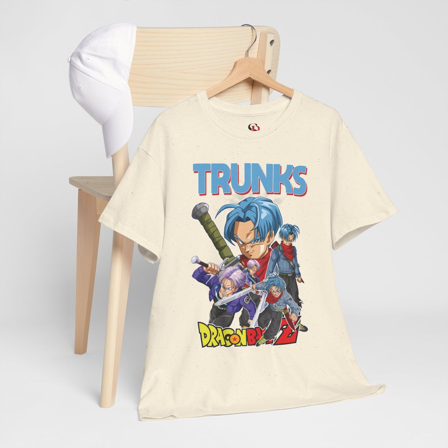 Trunks “Time Warrior” Unisex Heavy Cotton T-Shirt | Dragon Ball Z Streetwear Tee