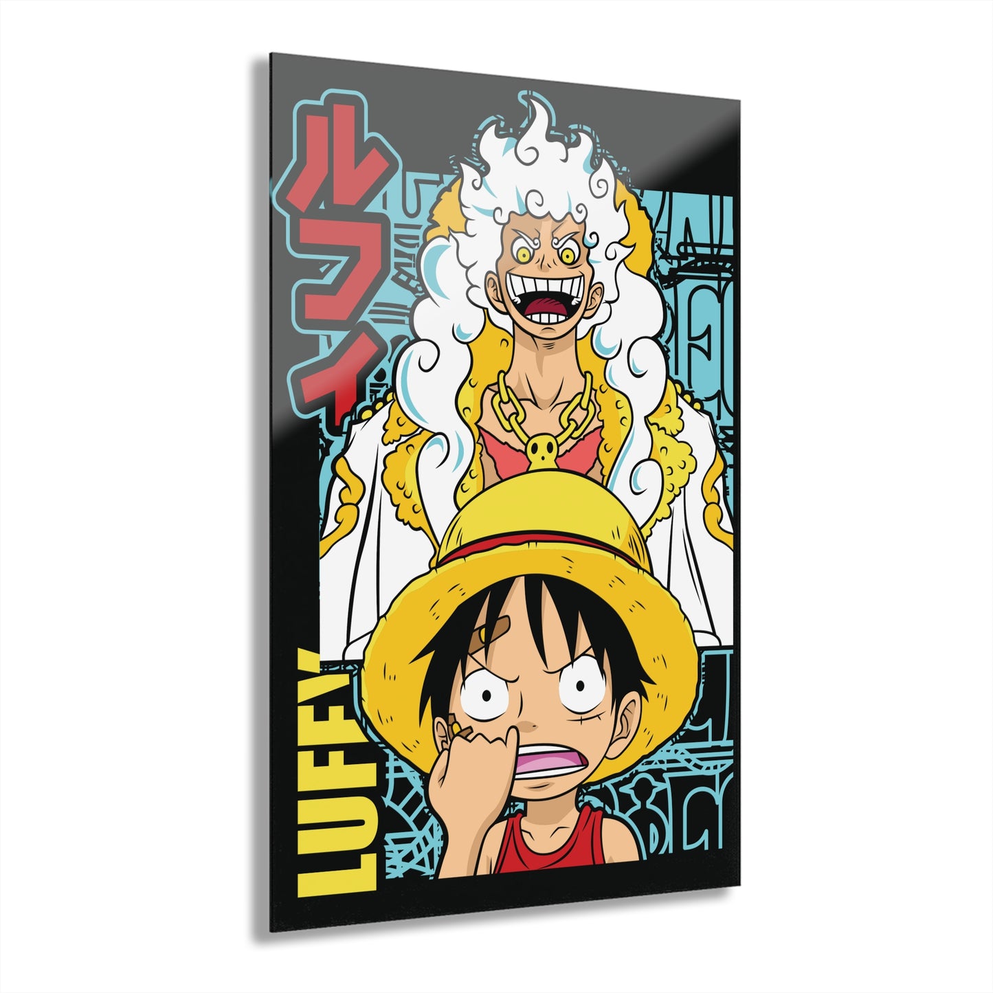 Luffy Gear 5 Evolution Acrylic Print