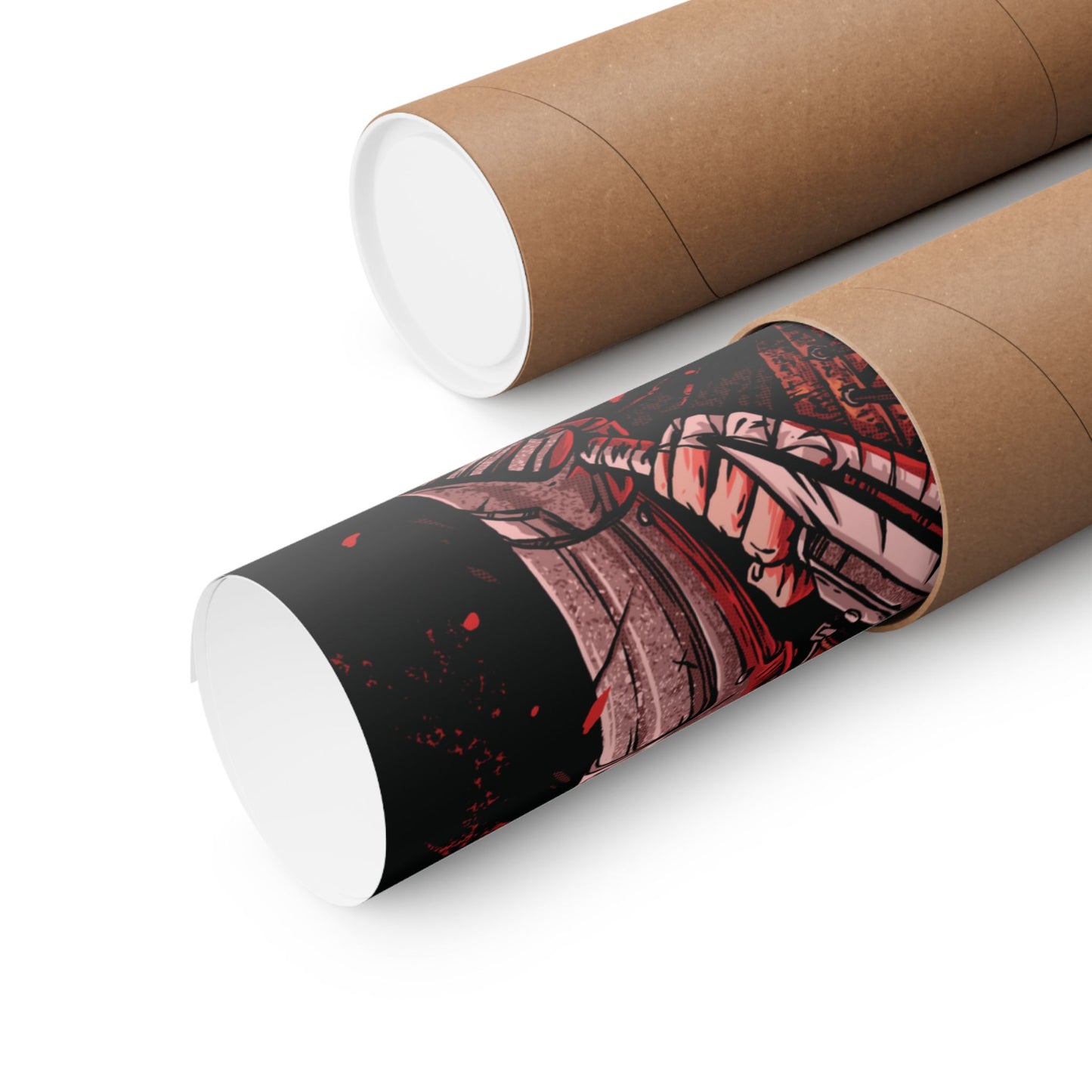 Guts Eclipse Rage Matte Vertical Poster | Berserk Anime Wall Art