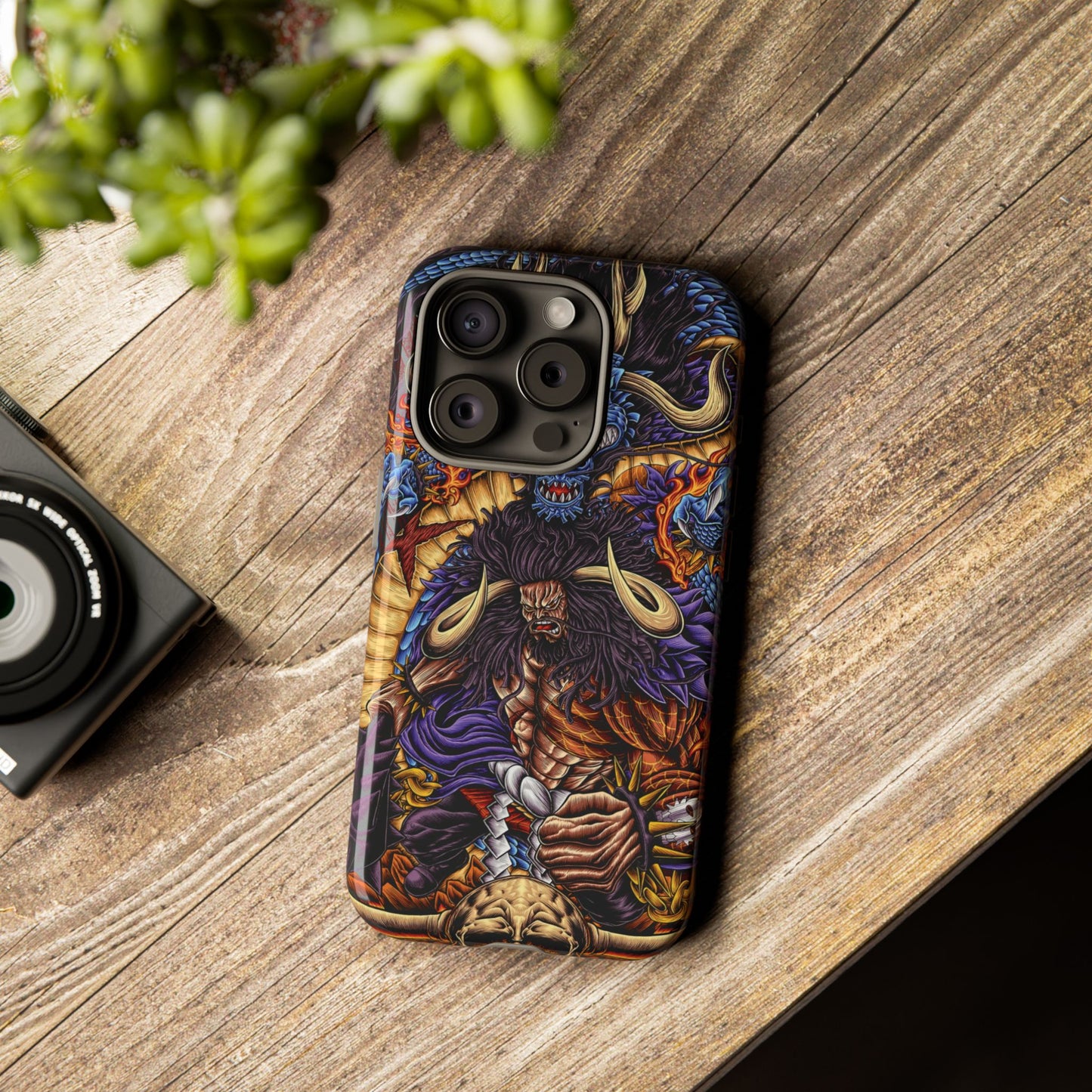 Cursed Dragon Oni Kaido Double Layered Phone Case