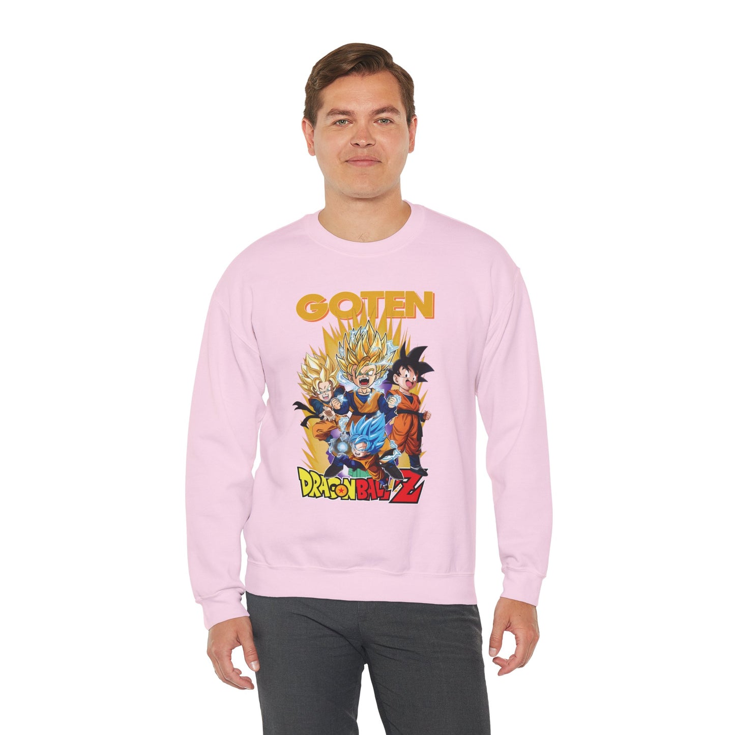 Goten “Next Gen Saiyan” Unisex Heavy Crewneck | Dragon Ball Z Streetwear Sweatshirt