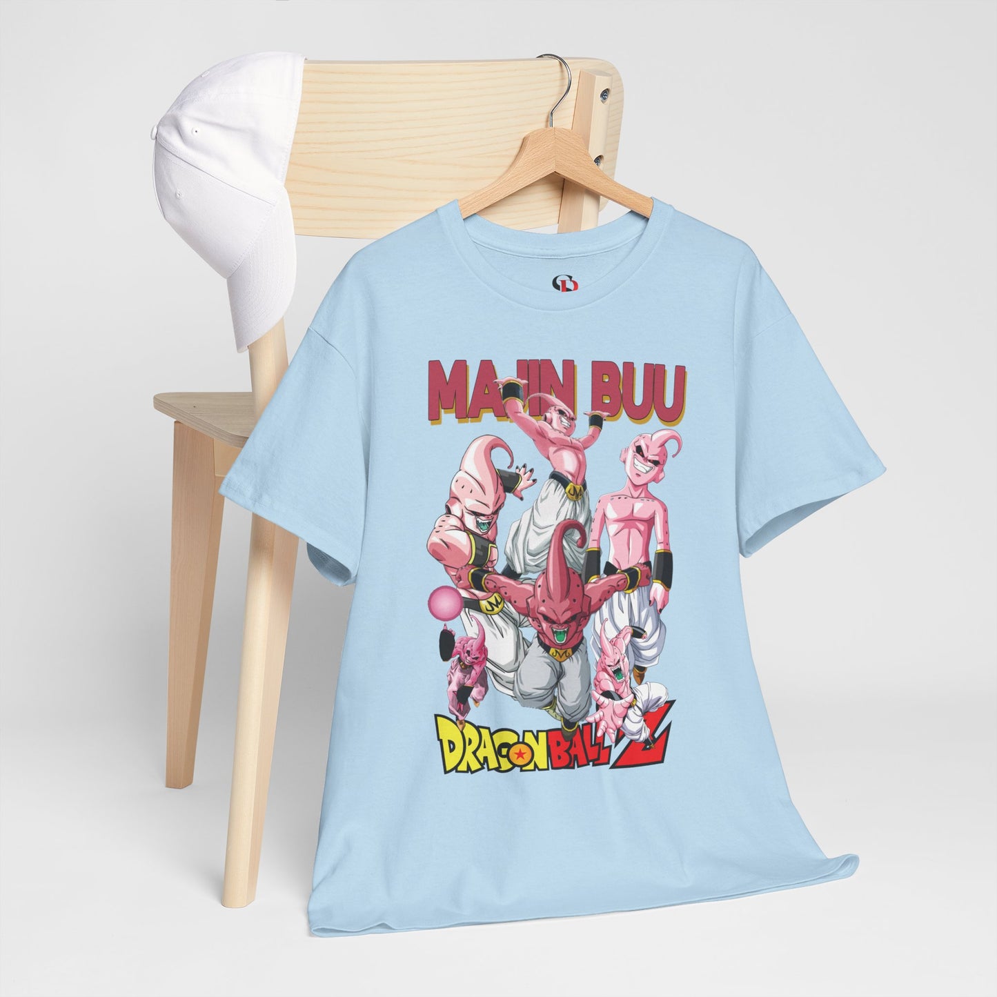 Majin Buu Unisex Heavy Cotton T-Shirt | Dragon Ball Z-Inspired Anime Tee