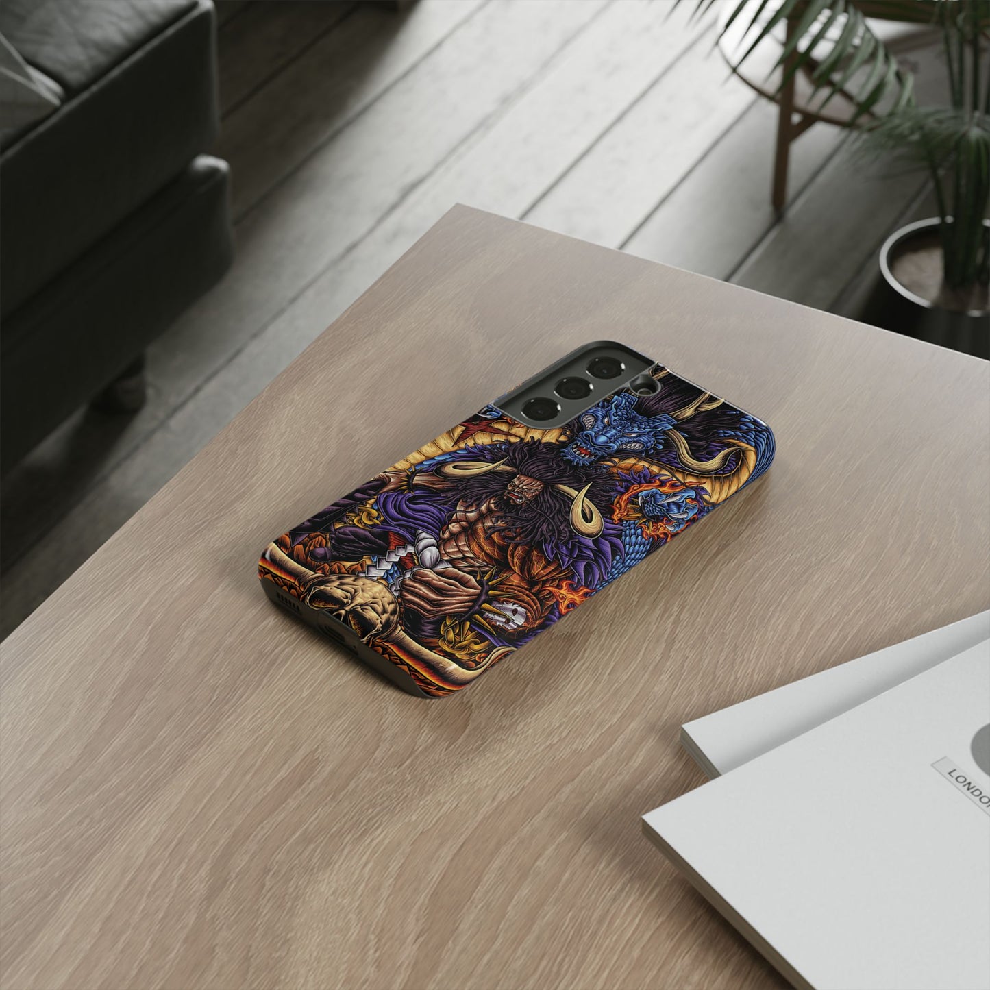 Cursed Dragon Oni Kaido Double Layered Phone Case