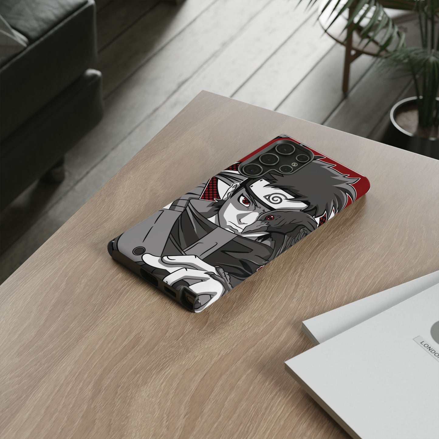 Shisui Uchiha Koto Amatsukami Double Layered Phone Case