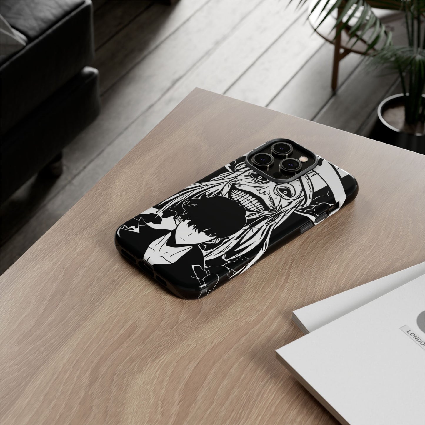 Sung Jinwoo vs Statue of God III Double Layered Phone Case