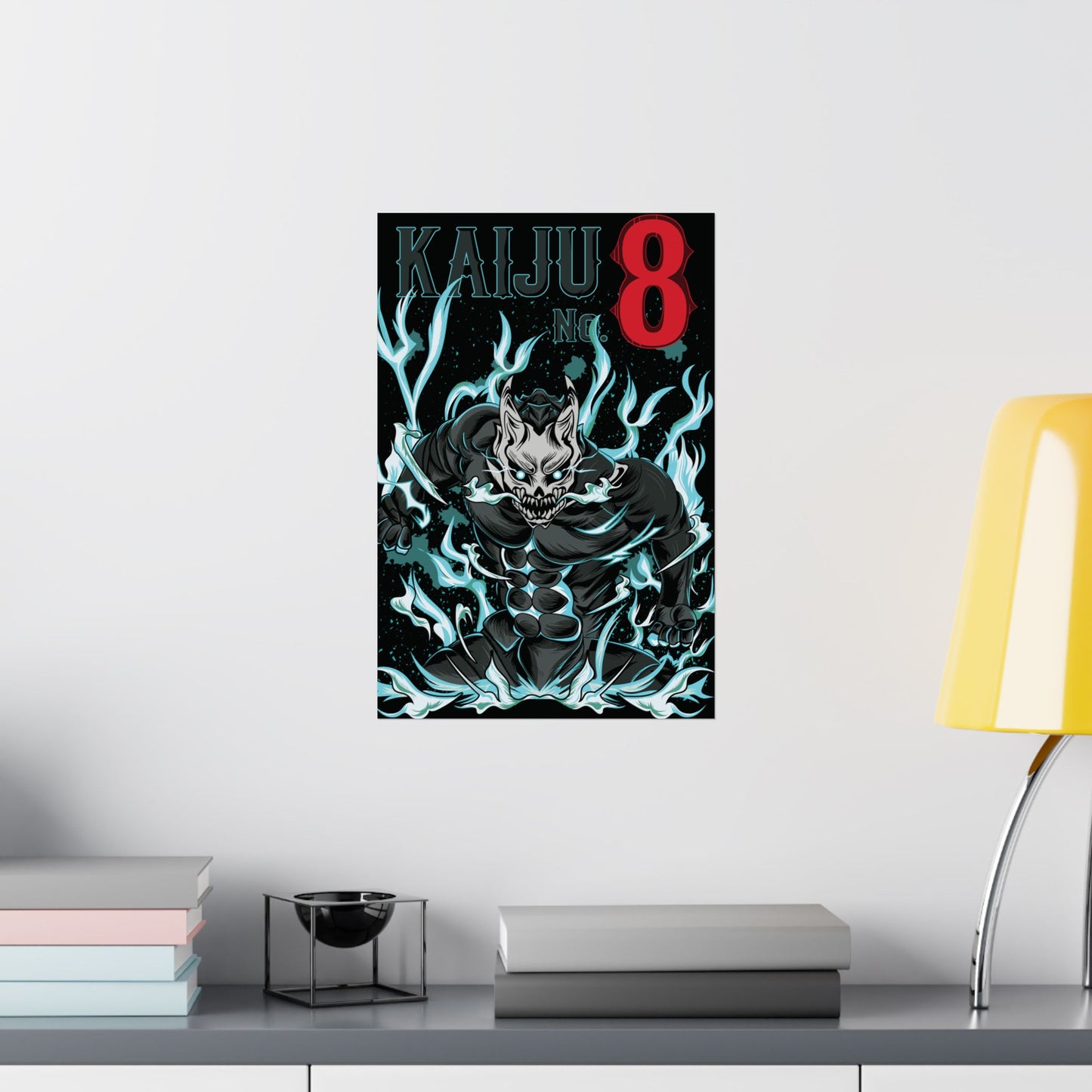 Kaiju No. 8 Infernal Surge Matte Vertical Poster
