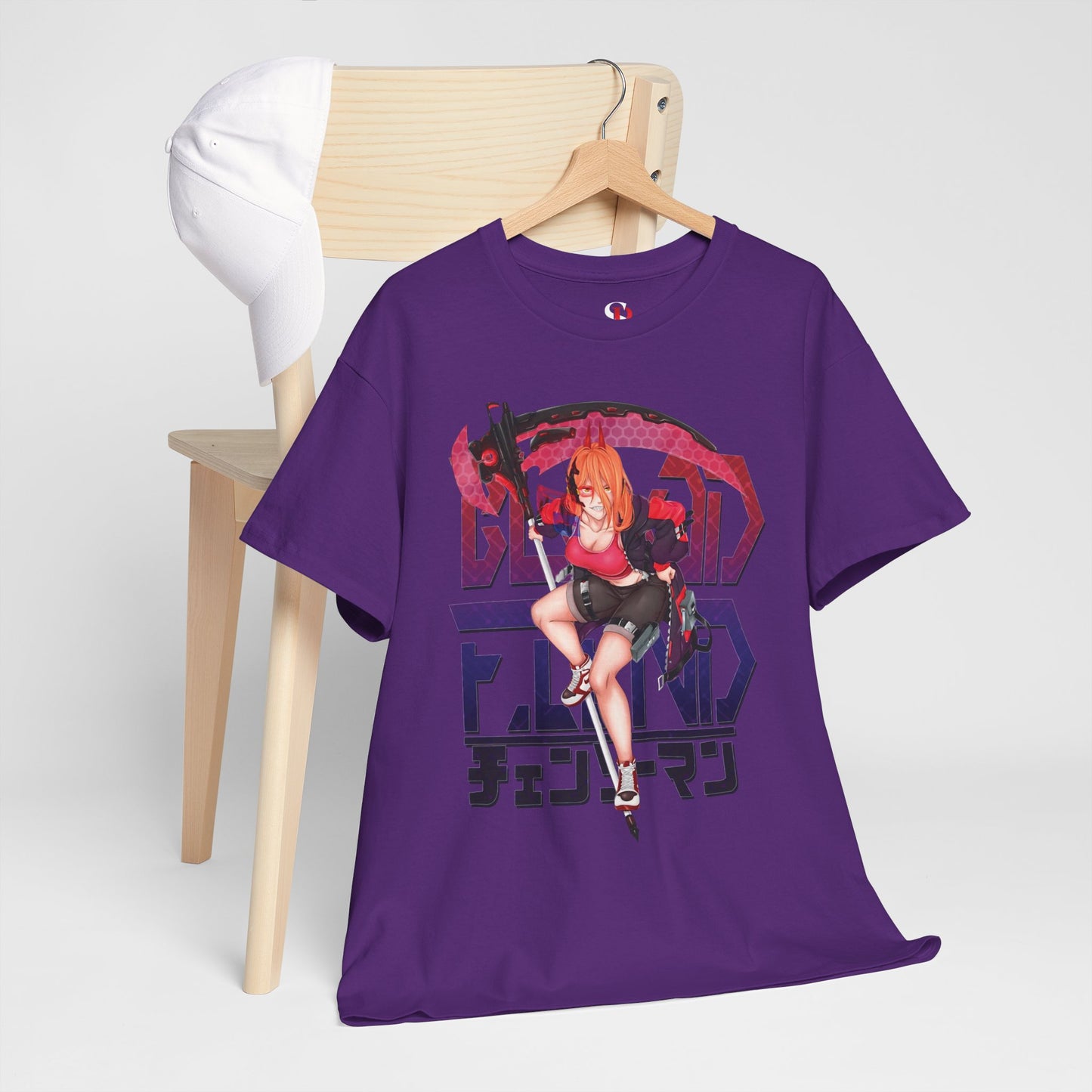 Blood Fiend Power III Unisex Heavy Cotton T-Shirt | Chainsaw Man Anime Tee