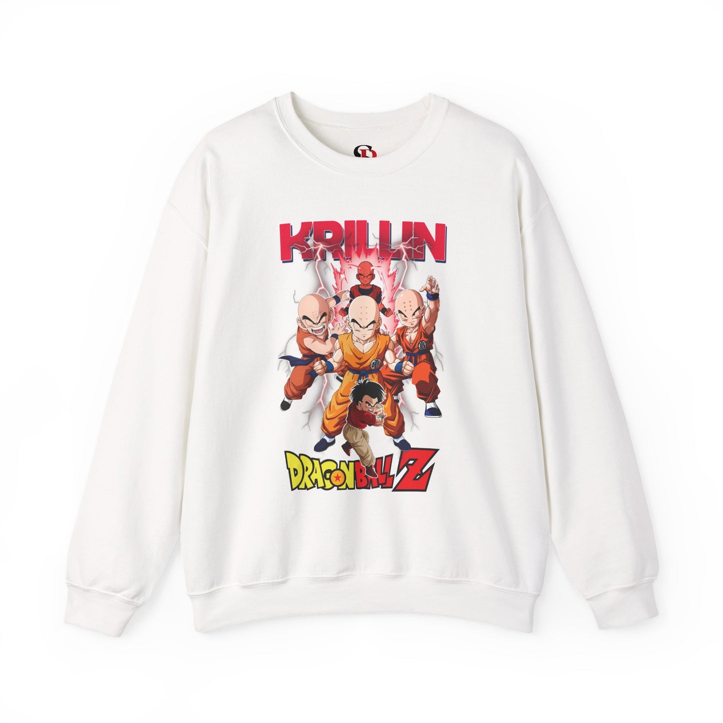 Krillin “Earth’s Strongest” Unisex Heavy Crewneck | Dragon Ball Z Streetwear Sweatshirt