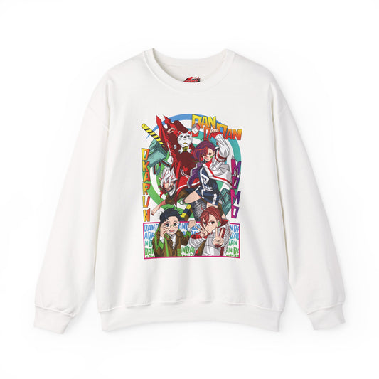 Okarun x Momo Unisex Heavy Crewneck | Anime-Inspired Streetwear Sweatshirt