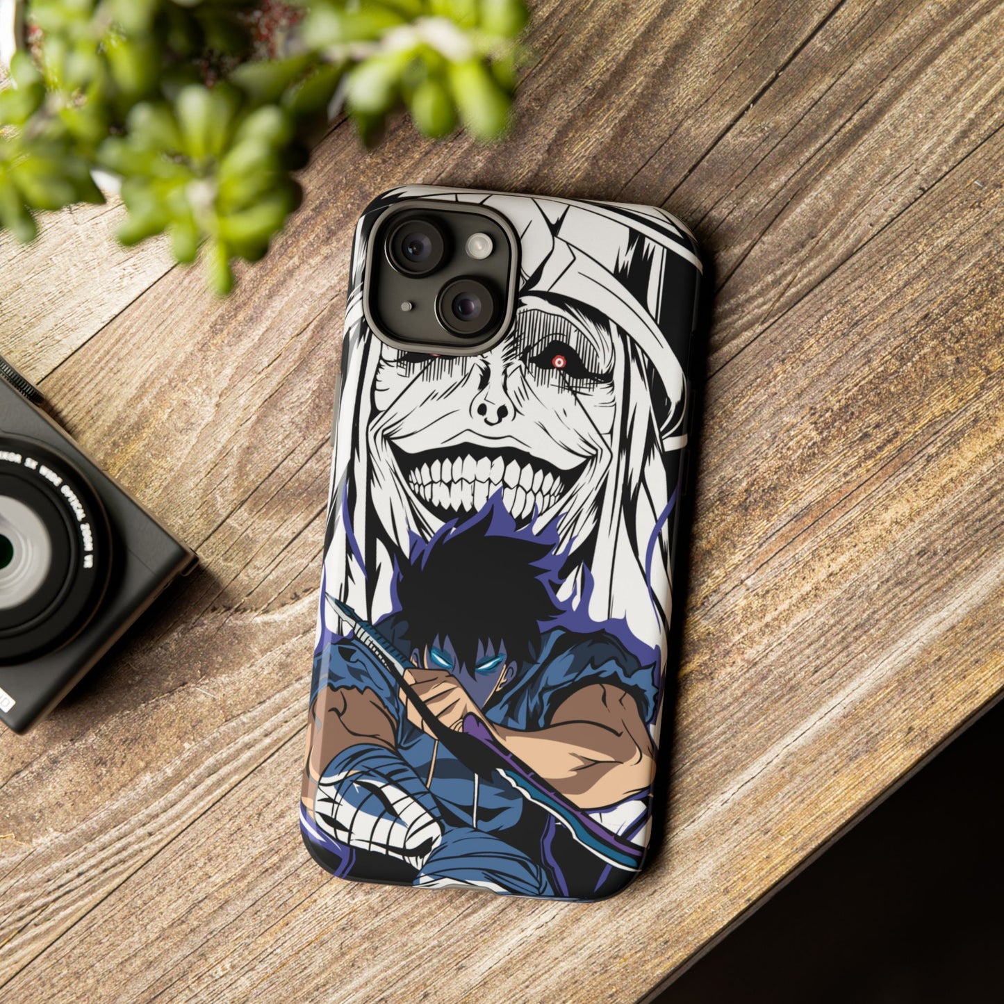 Sung Jinwoo Vs Statue Of God II Double Layered Phone Case