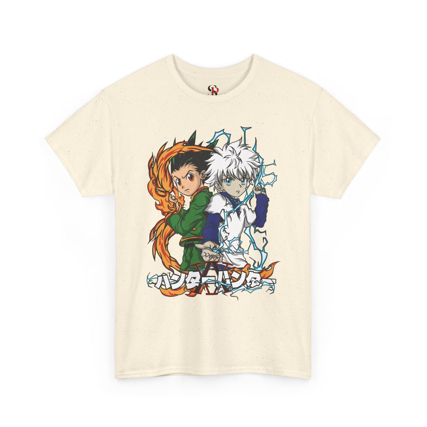 Gon and Killua Duo Unisex Heavy Cotton T-Shirt | Hunter x Hunter Anime Tee