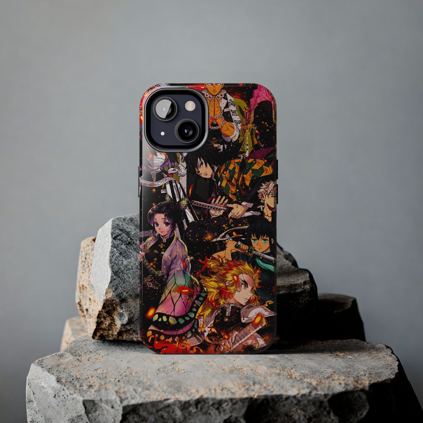 Hashira Collage Phone Case | Demon Slayer Double Layered Protective Case