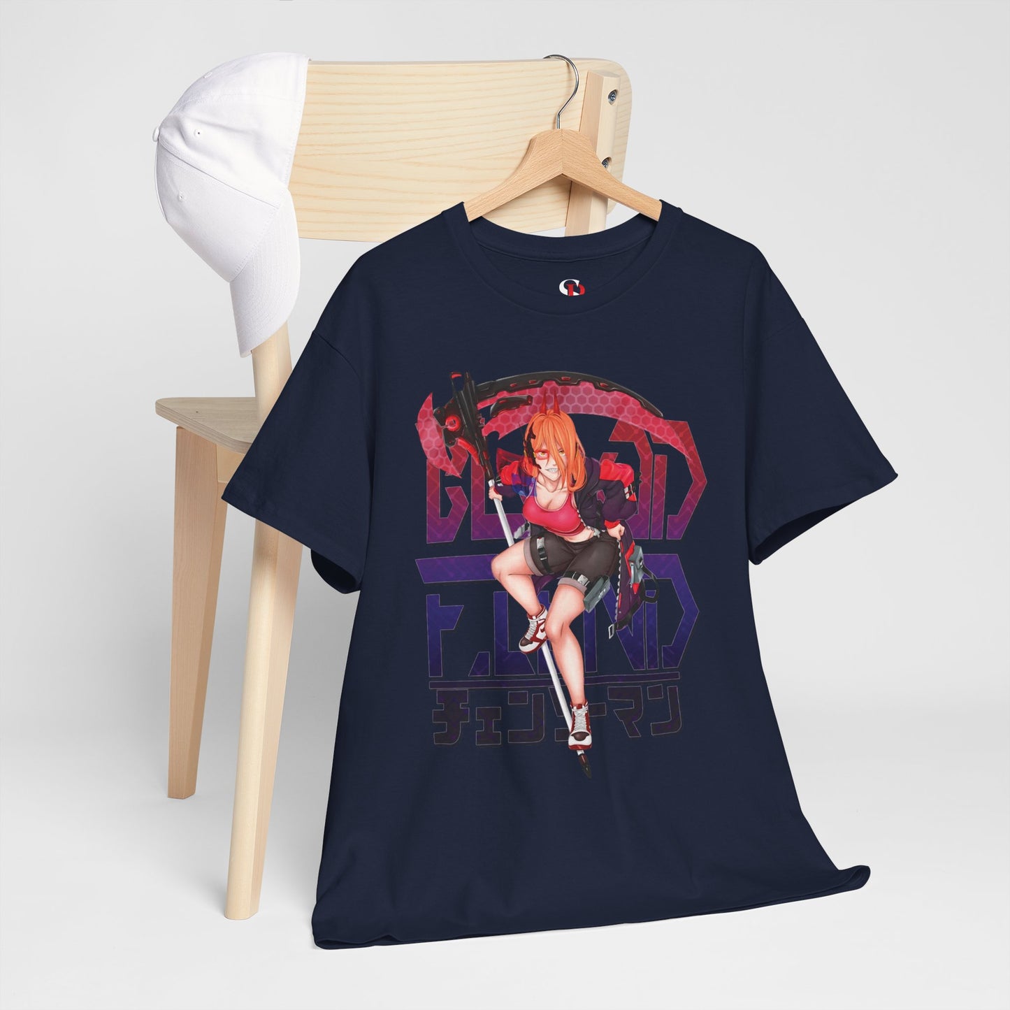 Blood Fiend Power III Unisex Heavy Cotton T-Shirt | Chainsaw Man Anime Tee