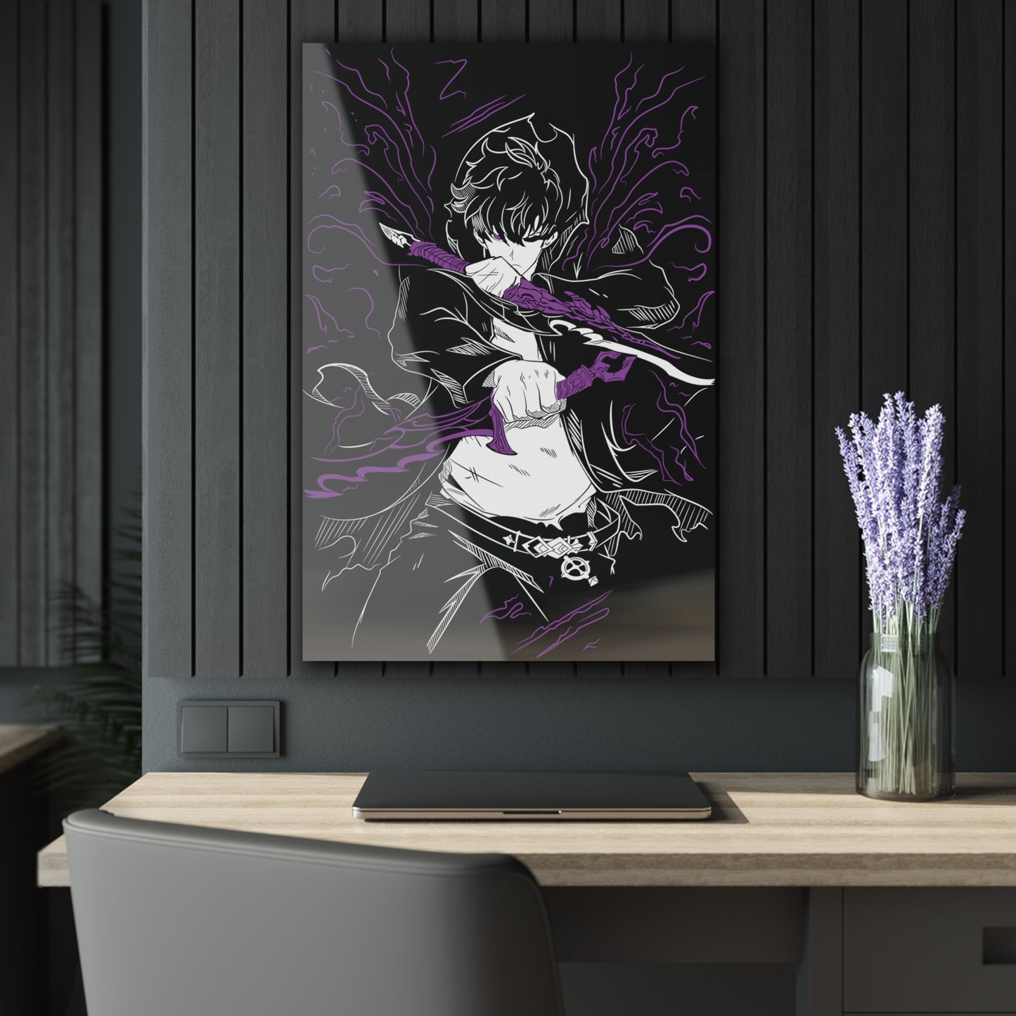 Sung Jinwoo Twin Daggers Acrylic Print