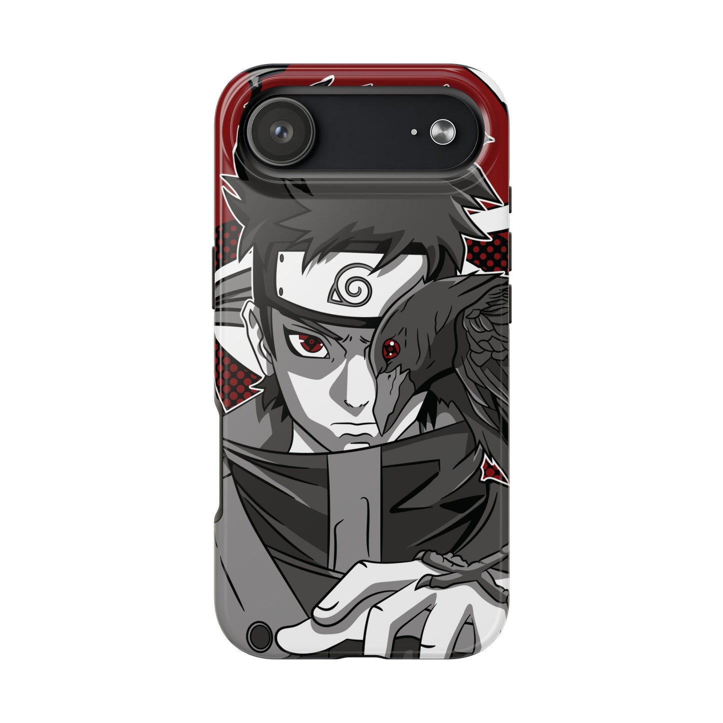Shisui Uchiha Kotoamatsukami Phone Case | Anime-Inspired Protective Case | Mangekyo Sharingan iPhone & Samsung Cover | Otaku Manga Case