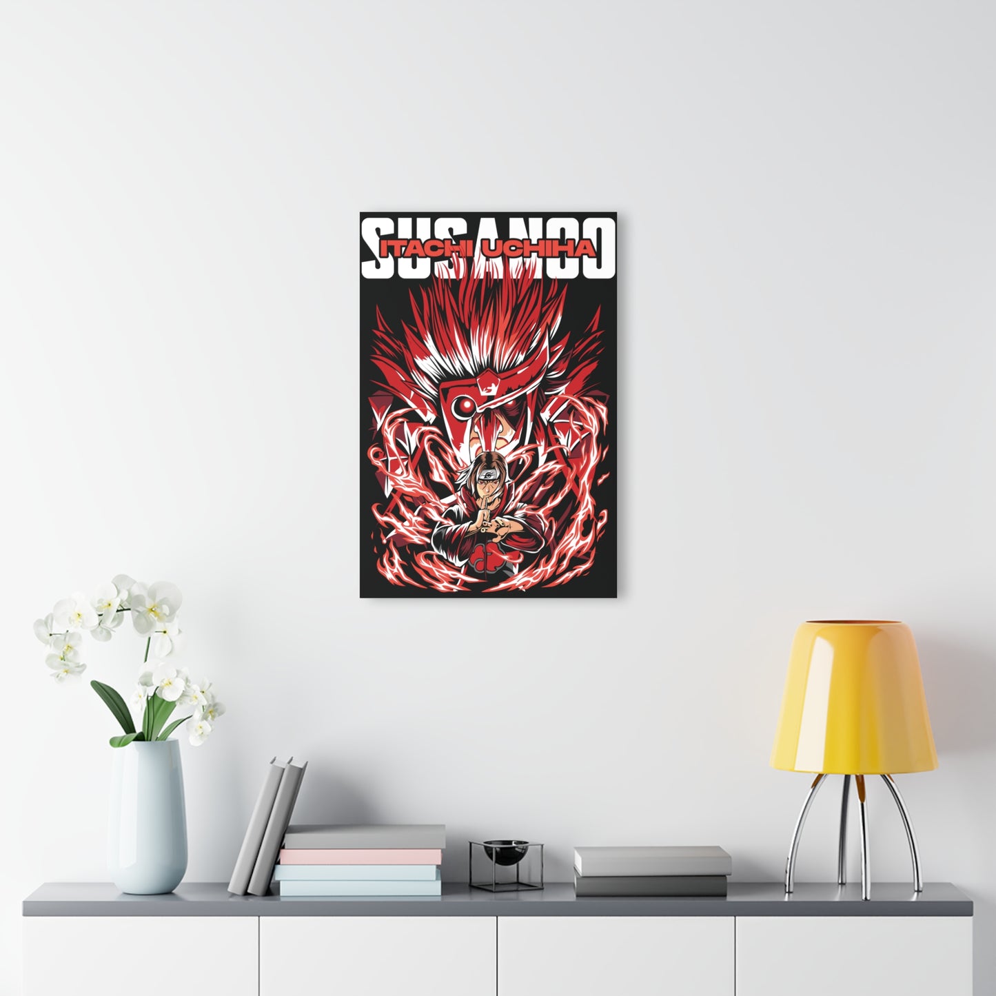 Itachi Uchiha Flame Susanoo Acrylic Print
