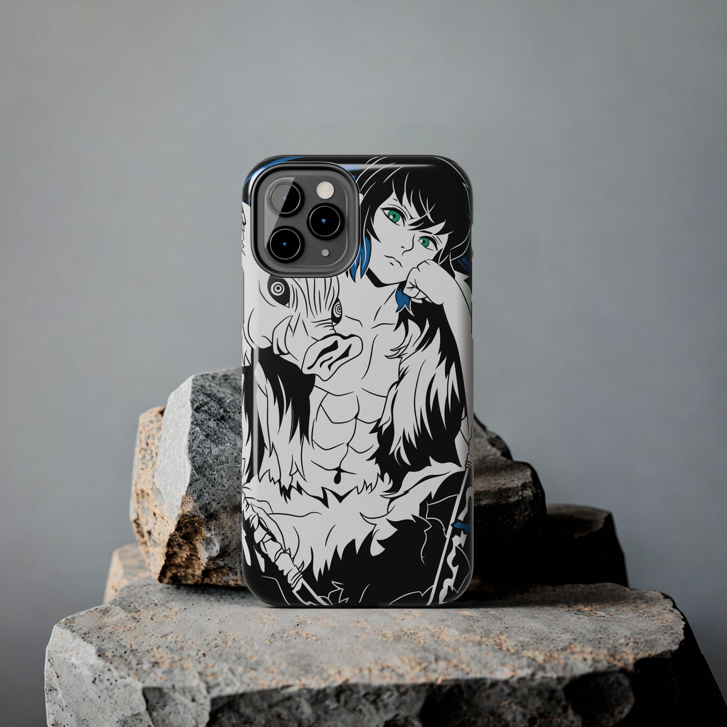 Inosuke Double Layered Phone Case| Demon Slayer-Inspired Anime Case