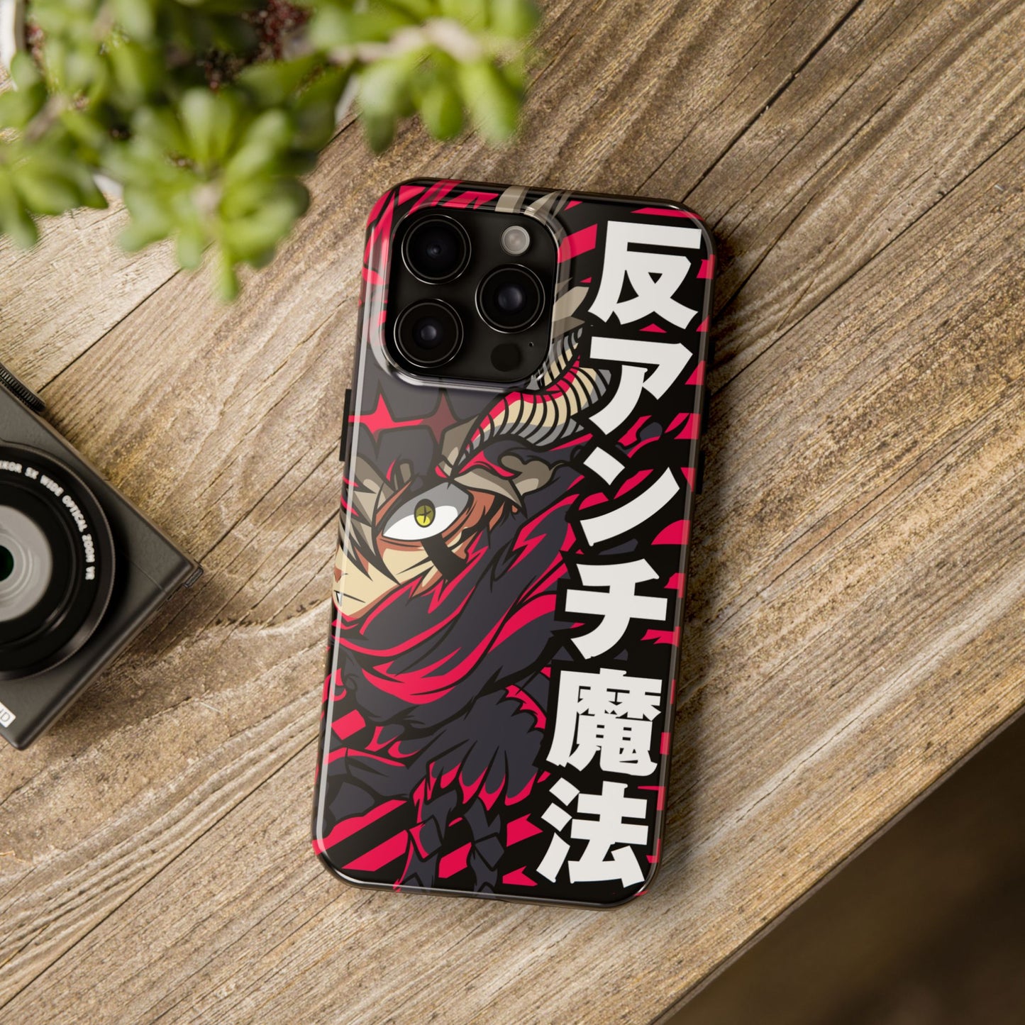Asta Anti-Magic Double Layered Phone Case | Black Clover-Inspired Protective Anime Case for iPhone & Samsung