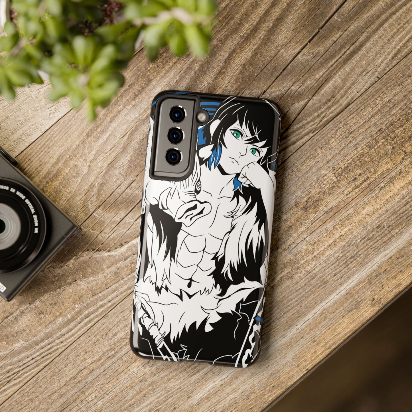 Inosuke Double Layered Phone Case| Demon Slayer-Inspired Anime Case
