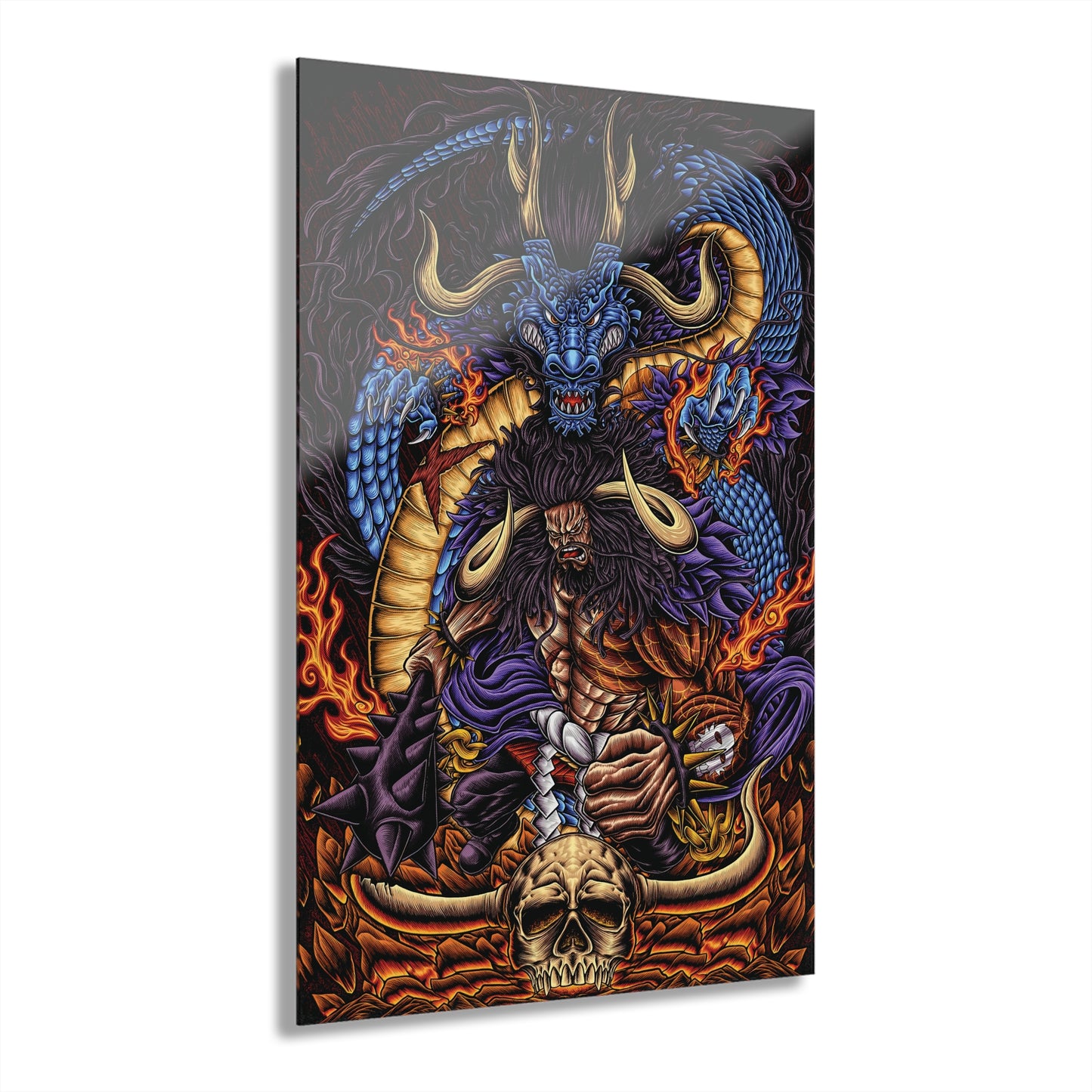 Cursed Dragon Oni Kaido Acrylic Print
