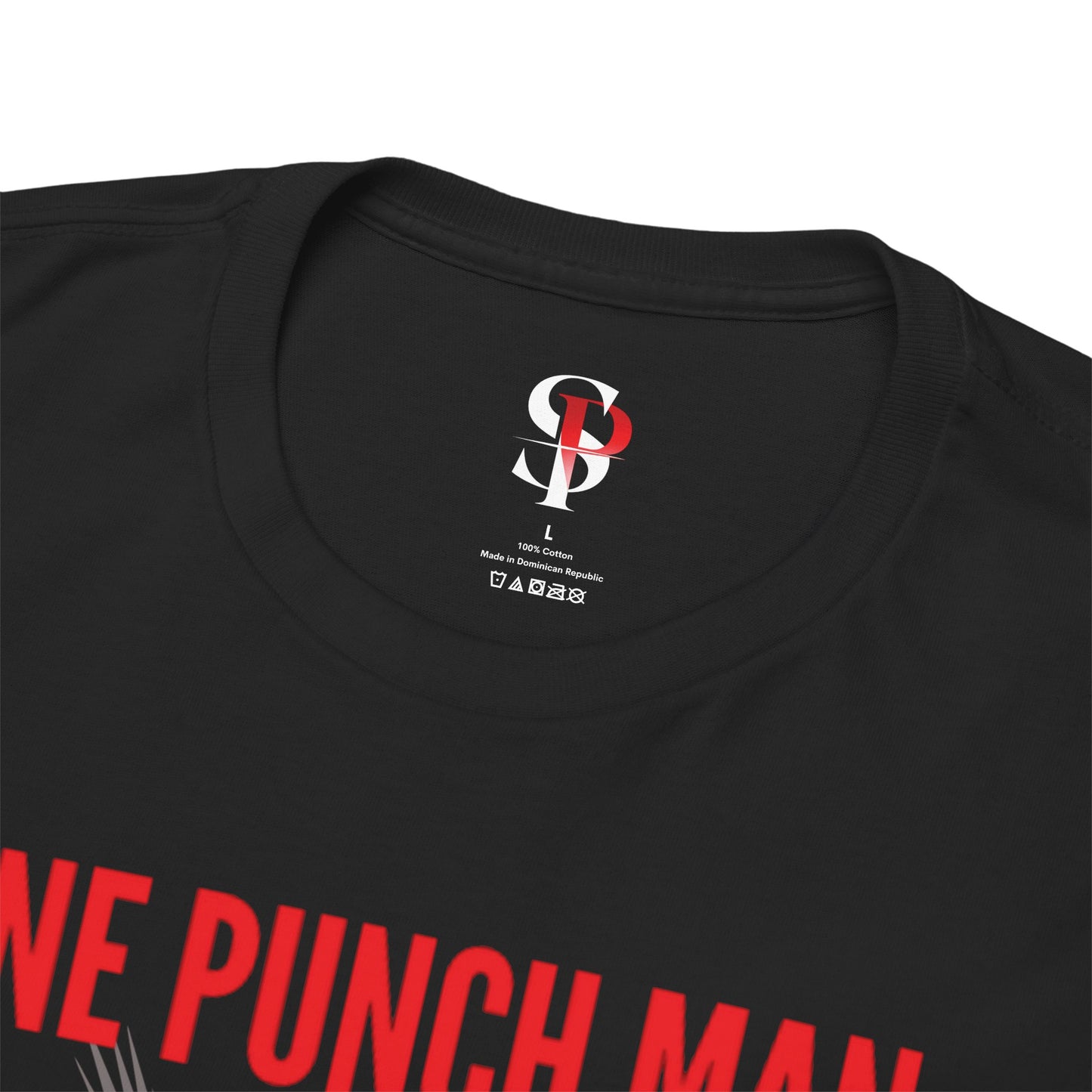 Saitama Serious Punch Unisex Heavy Cotton T-Shirt | One Punch Man Anime Tee