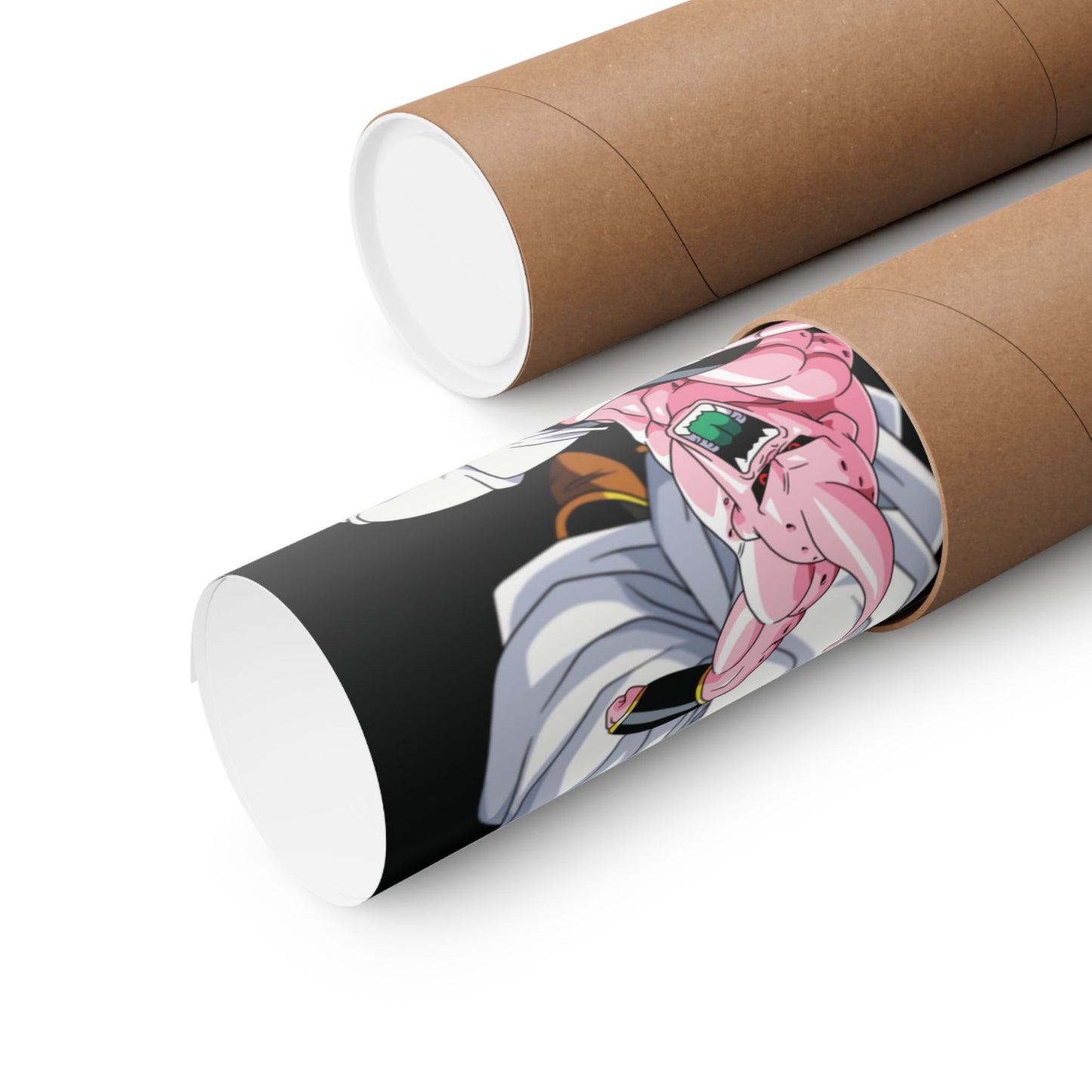 Majin Buu Matte Vertical Poster | Dragon Ball Z-Inspired Anime Wall Art