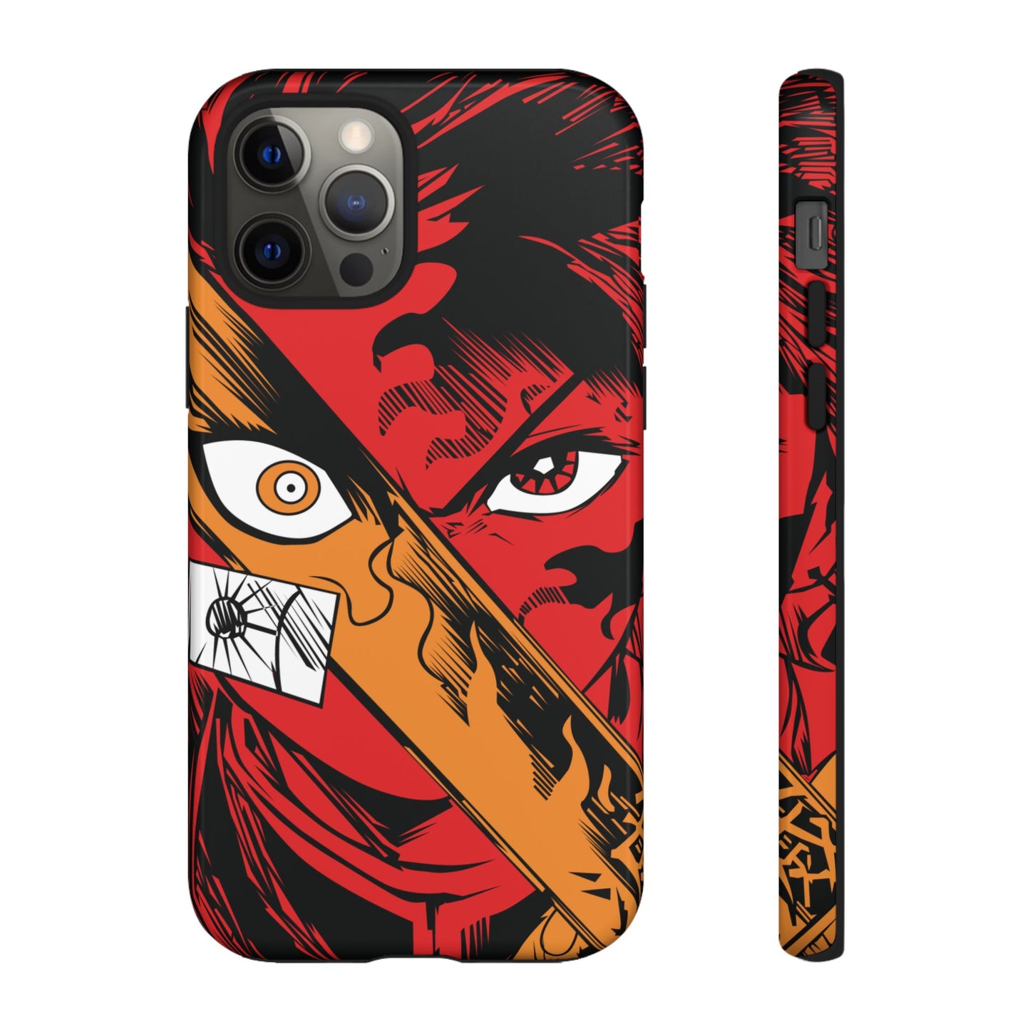 Tanjiro Kamado Slayer Mark Phone Case | Demon Slayer-Inspired Double Layered Protective Case