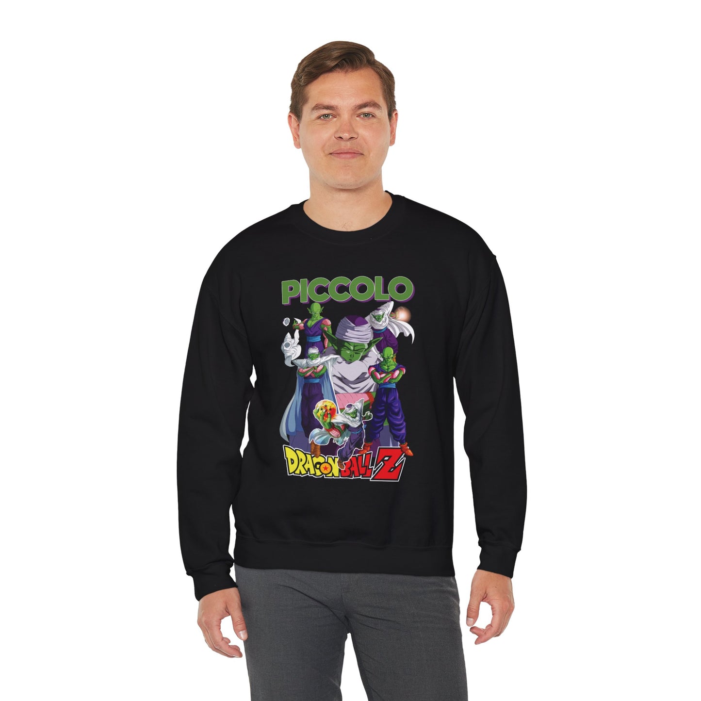 Piccolo “Namekian Pride” Unisex Heavy Crewneck | Dragon Ball Z Streetwear Sweatshirt