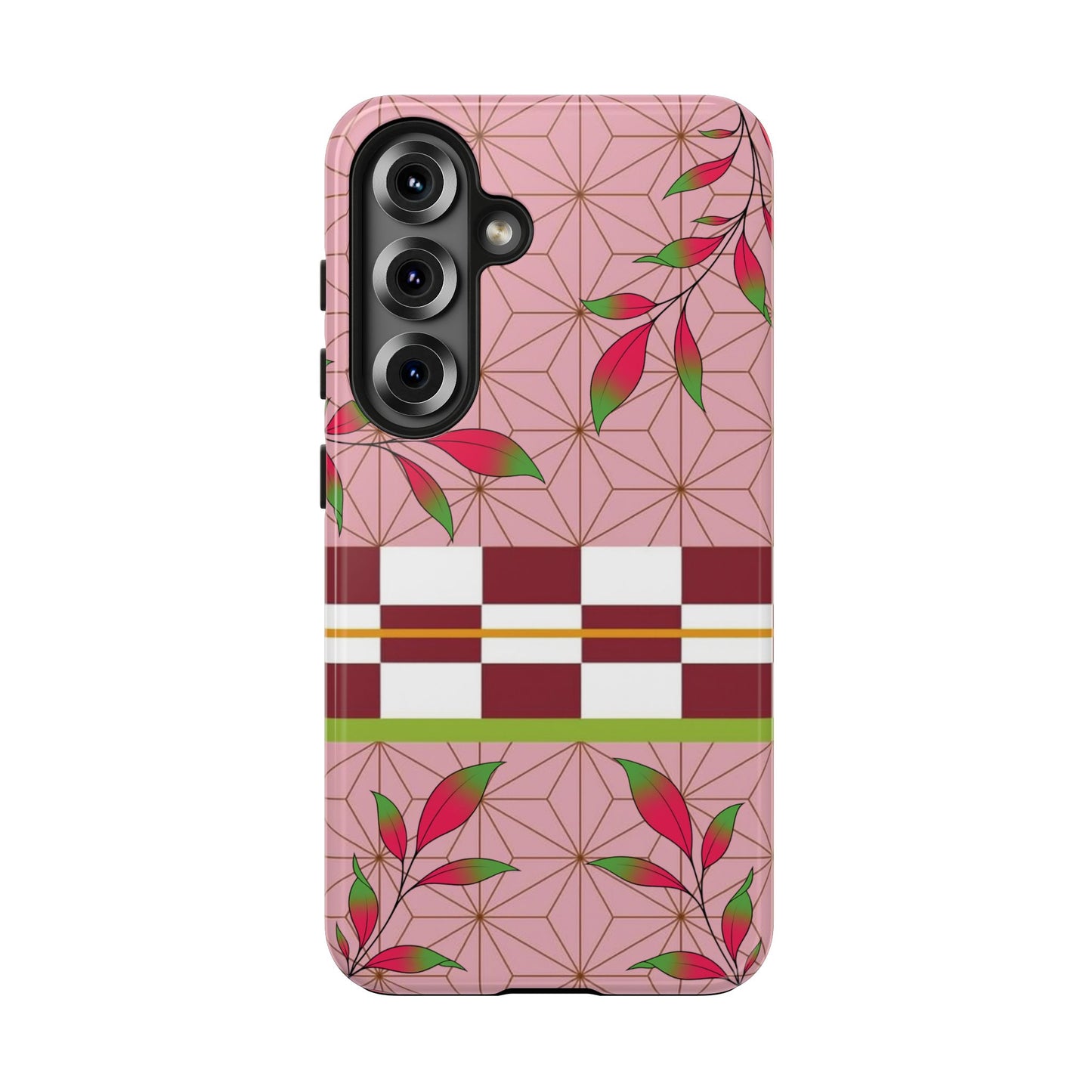 Demon Flower Haori Double Layered Phone Case