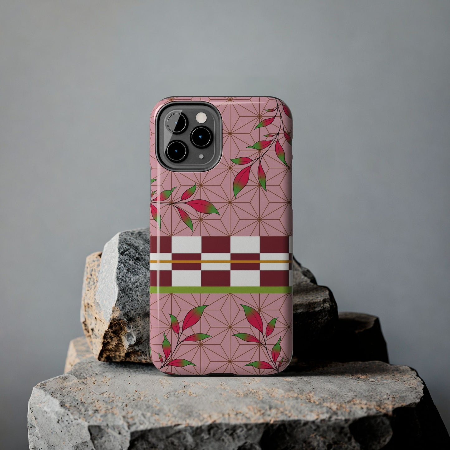 Demon Flower Haori Double Layered Phone Case