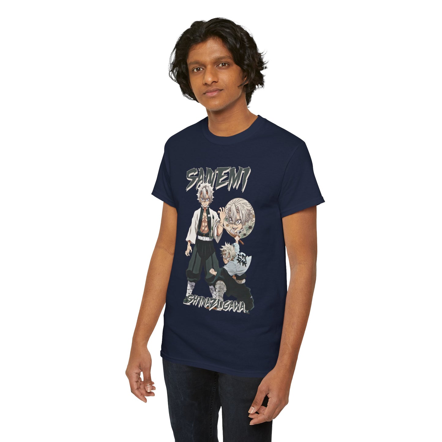 Sanemi Shinazugawa Wind Hashira T-Shirt | Demon Slayer Anime Streetwear Tee