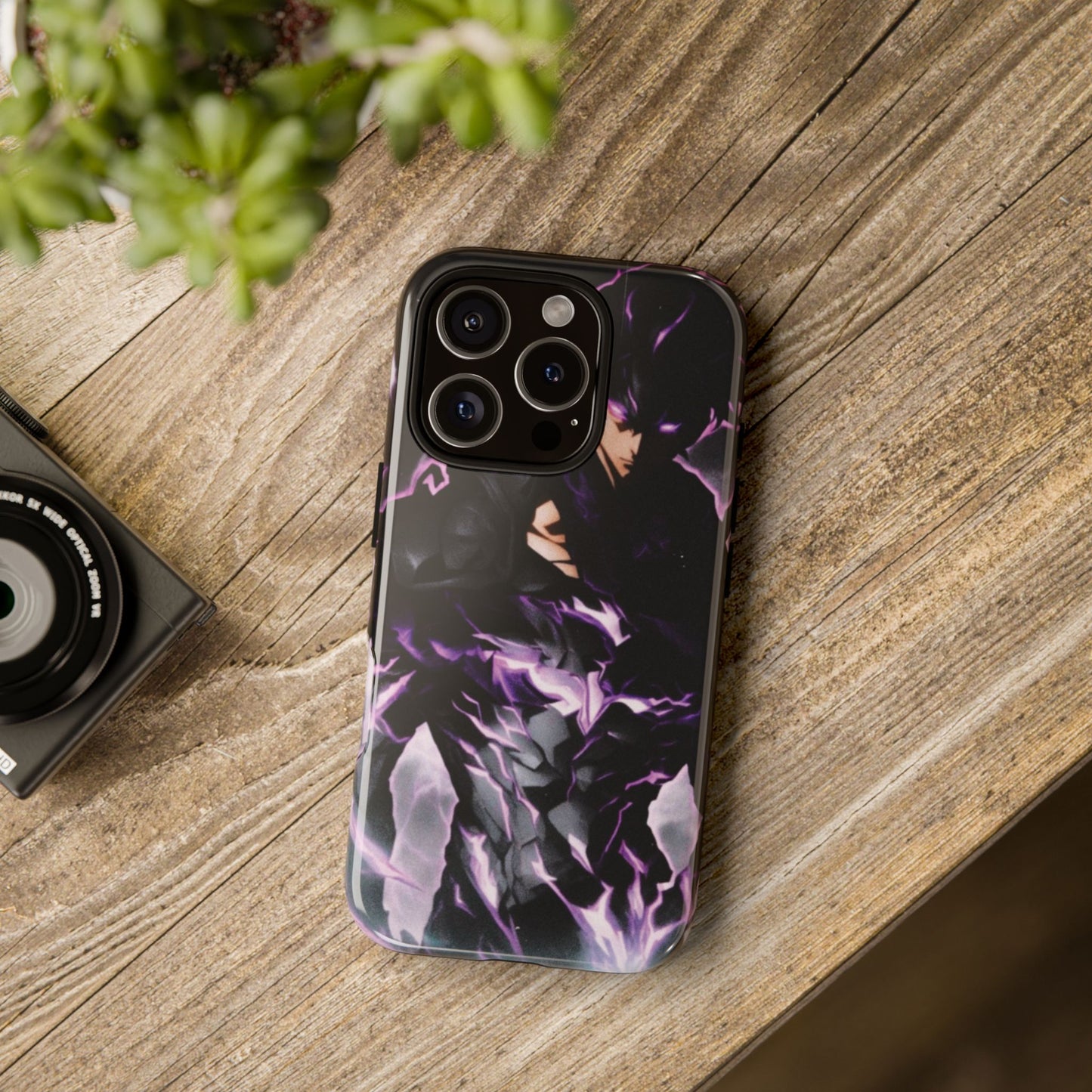 Sung Jin-Woo Shadow Monarch Awakening Double Layered Phone Case