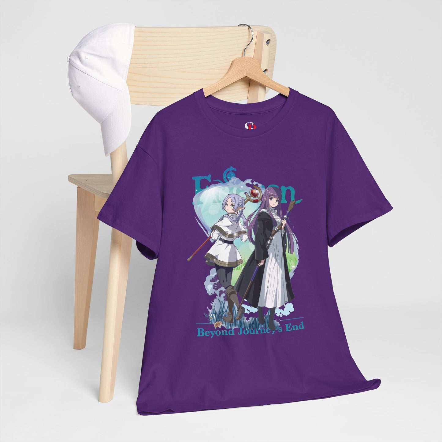 Frieren: Beyond Journey’s End Unisex Heavy Cotton T-Shirt | Frieren & Fern Anime Tee