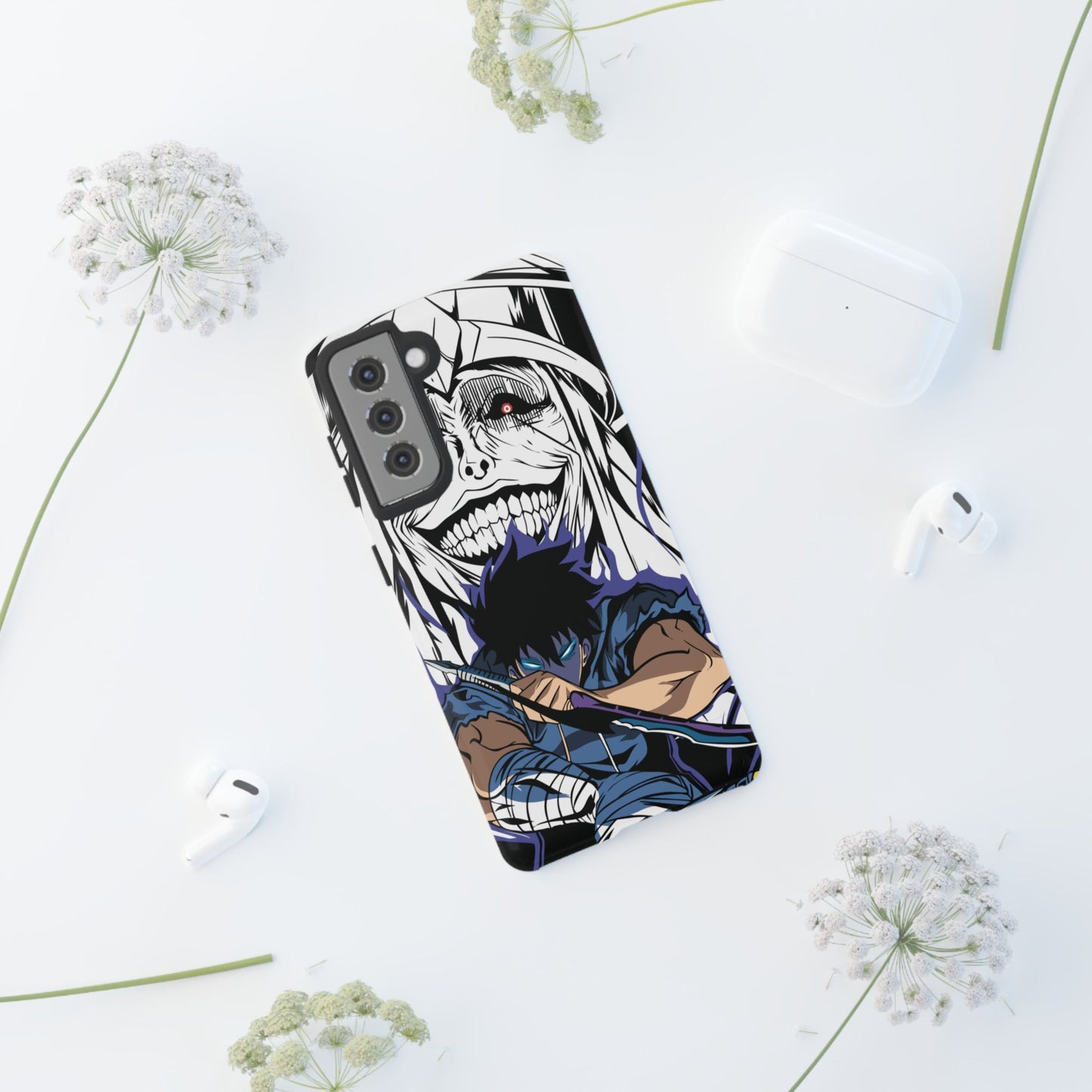 Sung Jinwoo Vs Statue Of God II Double Layered Phone Case
