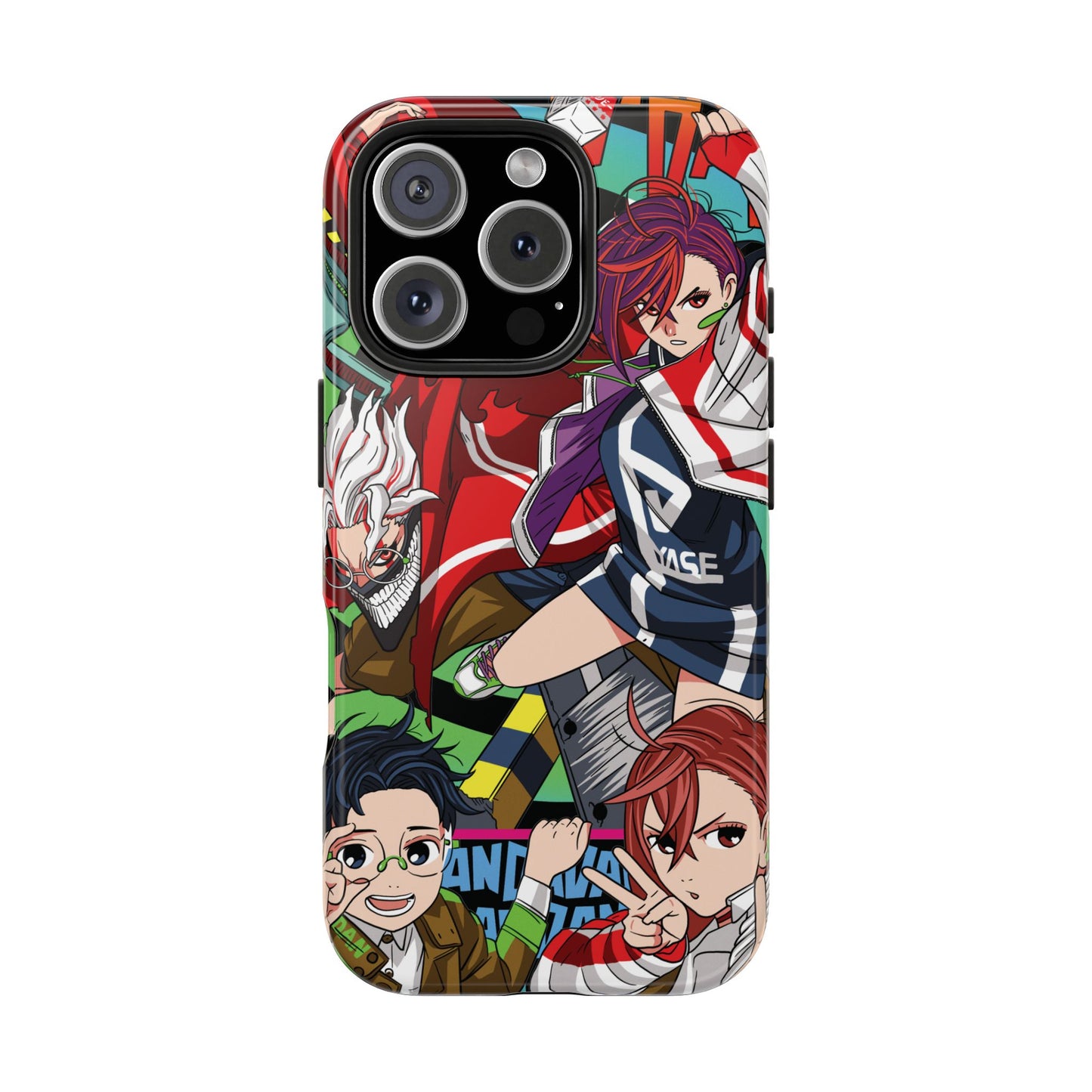 Okarun x Momo Double Layered Phone Case | Dandadan-Inspired Protective Anime Case