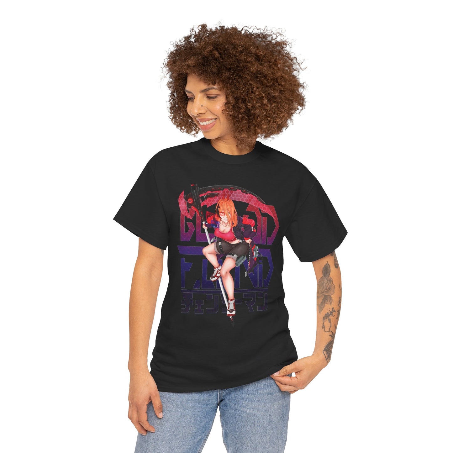 Blood Fiend Power III Unisex Heavy Cotton T-Shirt | Chainsaw Man Anime Tee