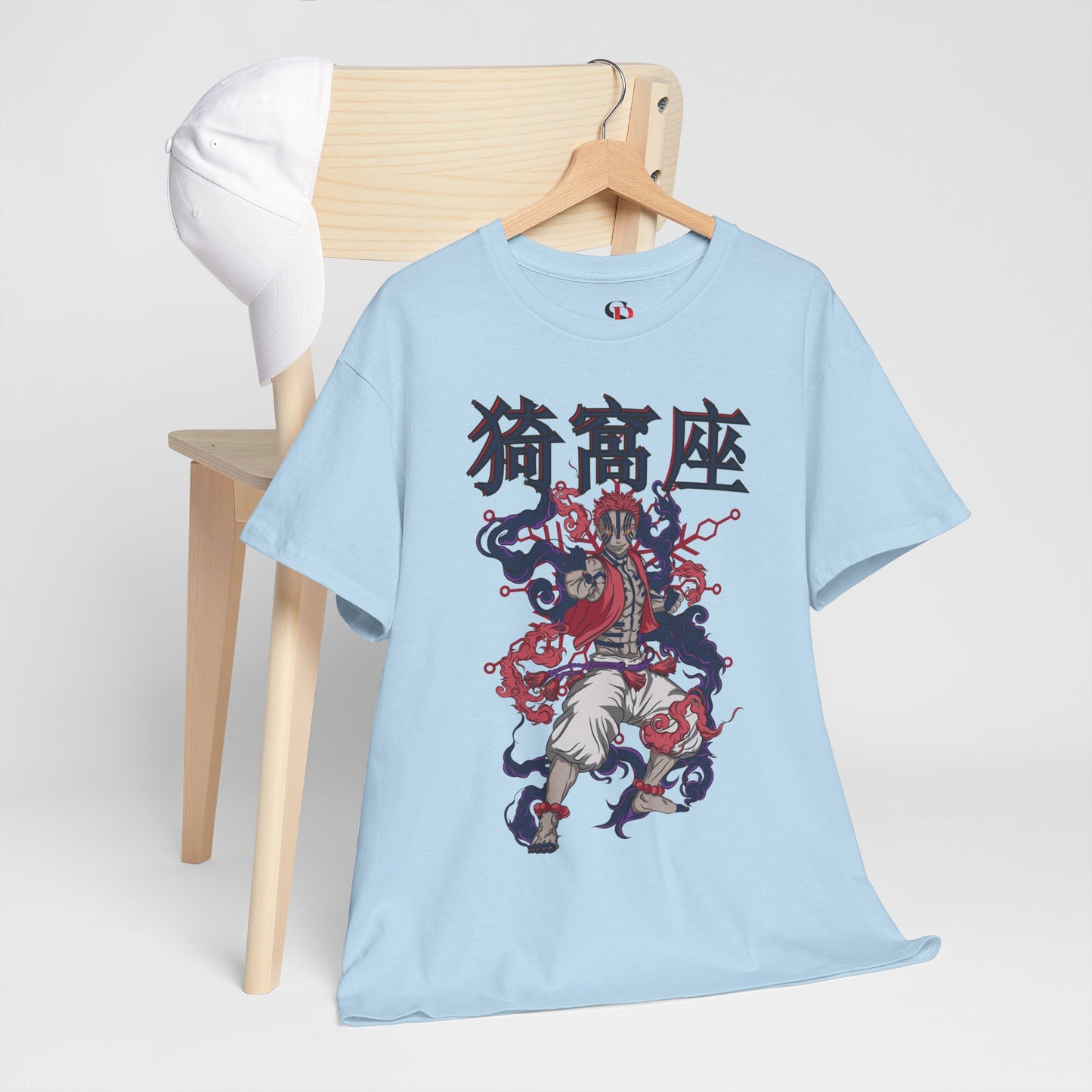 Akaza Blood Demon Art T-Shirt | Demon Slayer Anime Streetwear Tee