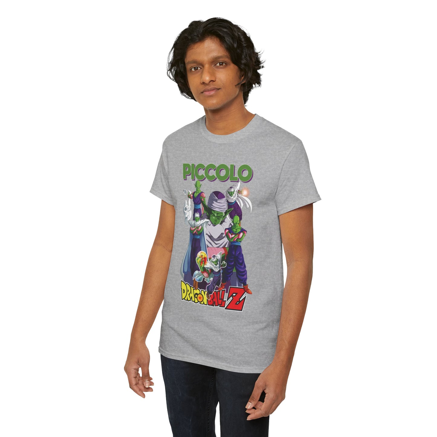 Piccolo “Namekian Pride” Unisex Heavy Cotton T-Shirt | Dragon Ball Z Streetwear Tee