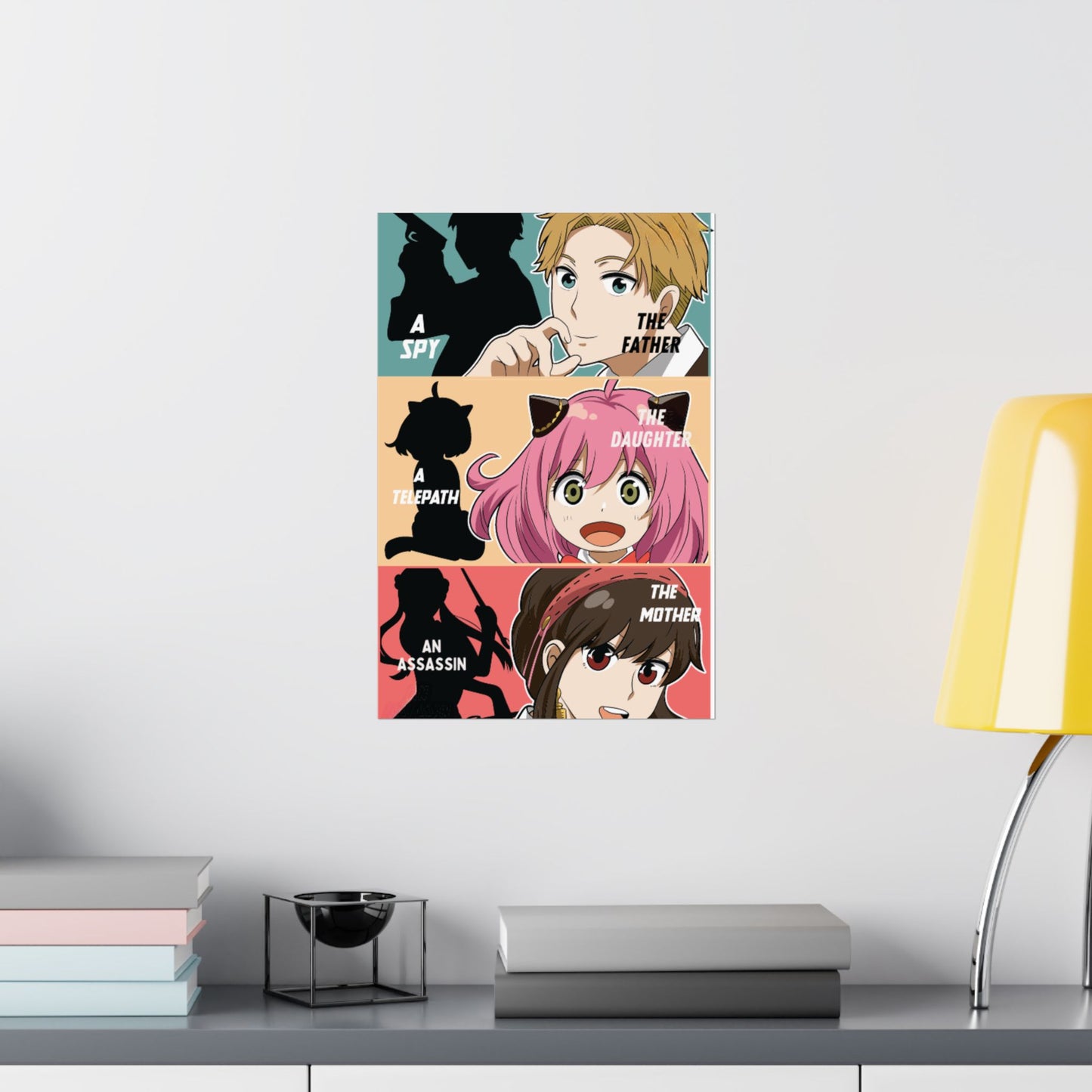 The Forgers Matte Vertical Poster | Spy x Family Anime Wall Art