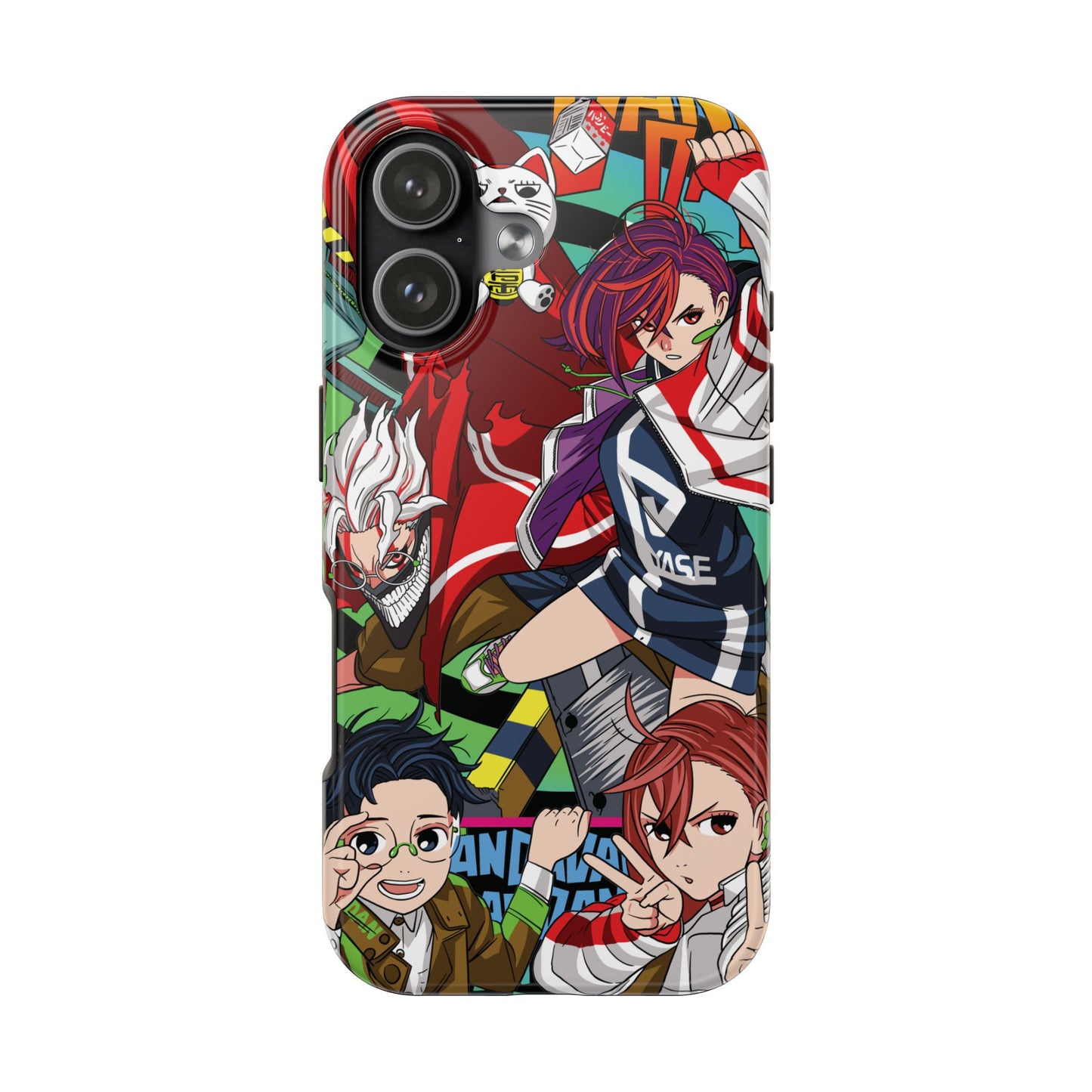 Okarun x Momo Double Layered Phone Case | Dandadan-Inspired Protective Anime Case