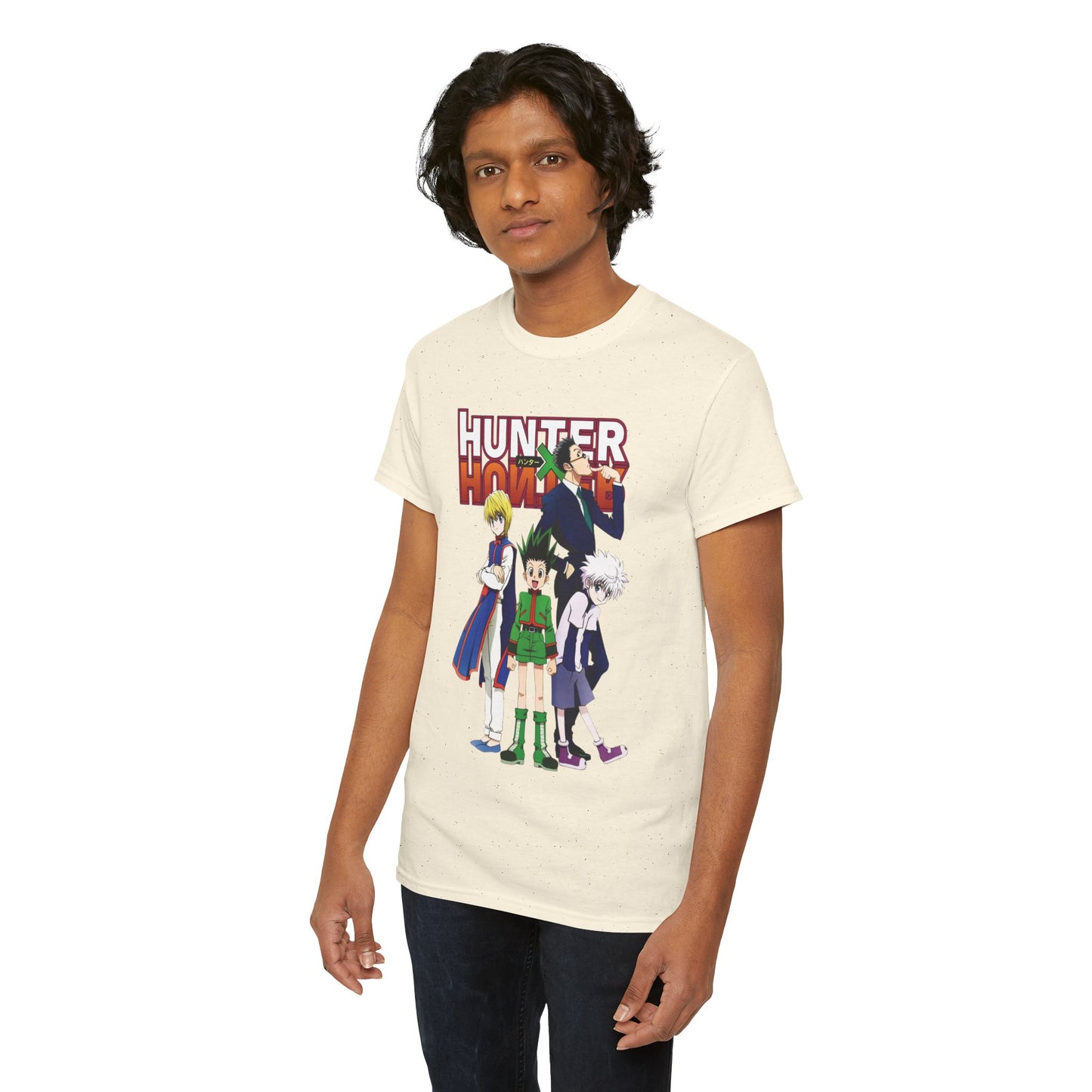 Gon’s Core Group Unisex Heavy Cotton T-Shirt | Hunter x Hunter Anime Shirt