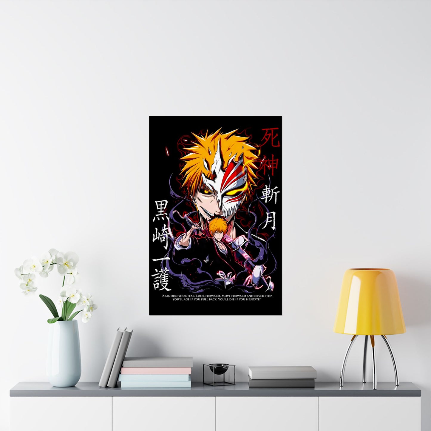 Ichigo TYBW Matte Vertical Poster | Bleach Thousand-Year Blood War Anime Wall Art