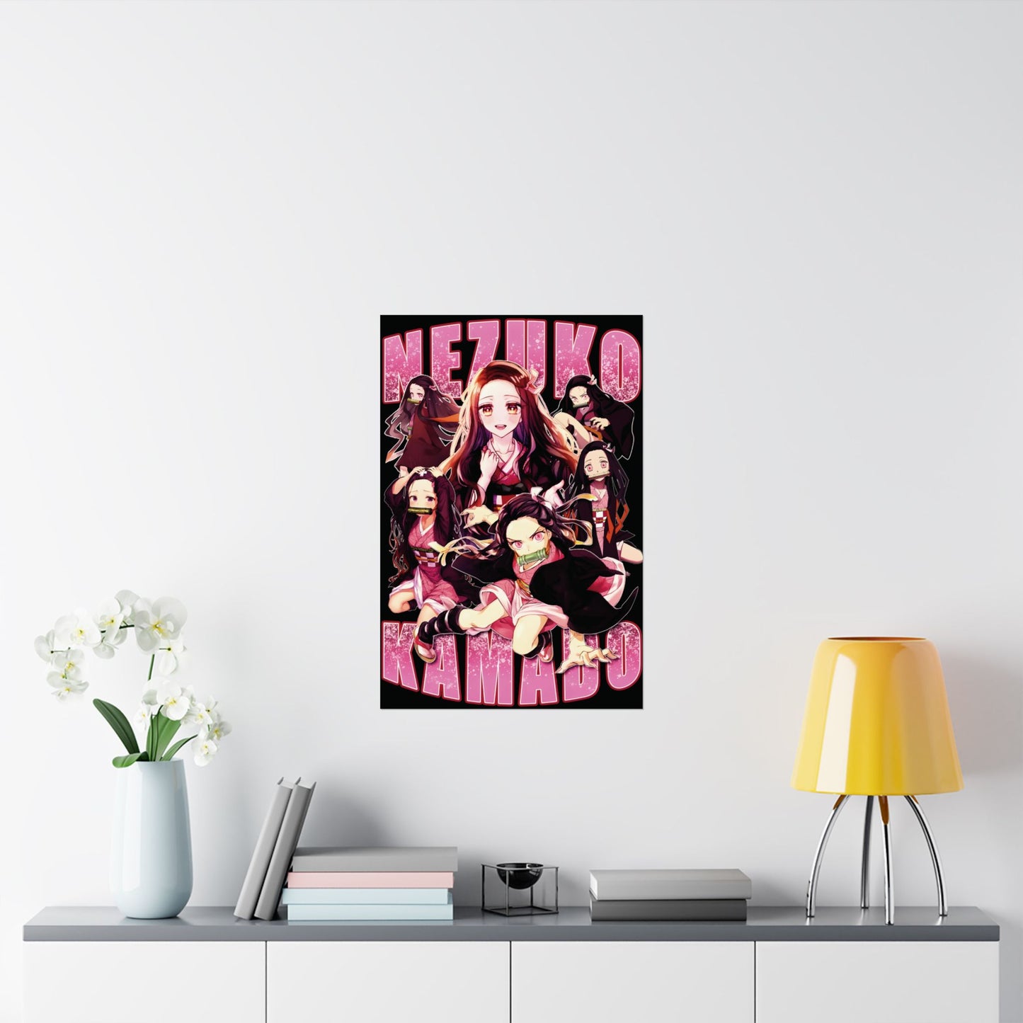 Six Styles of Nezuko Poster | Demon Slayer Wall Art