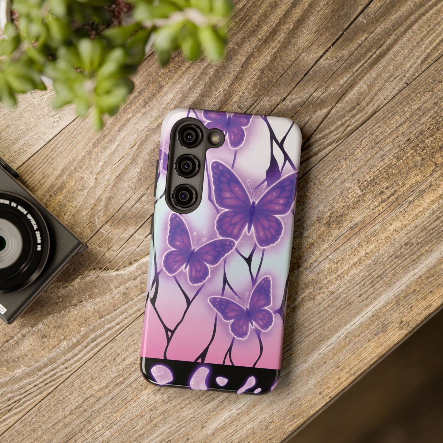 Insect Haori “Butterfly Dream” Double Layered Phone Case