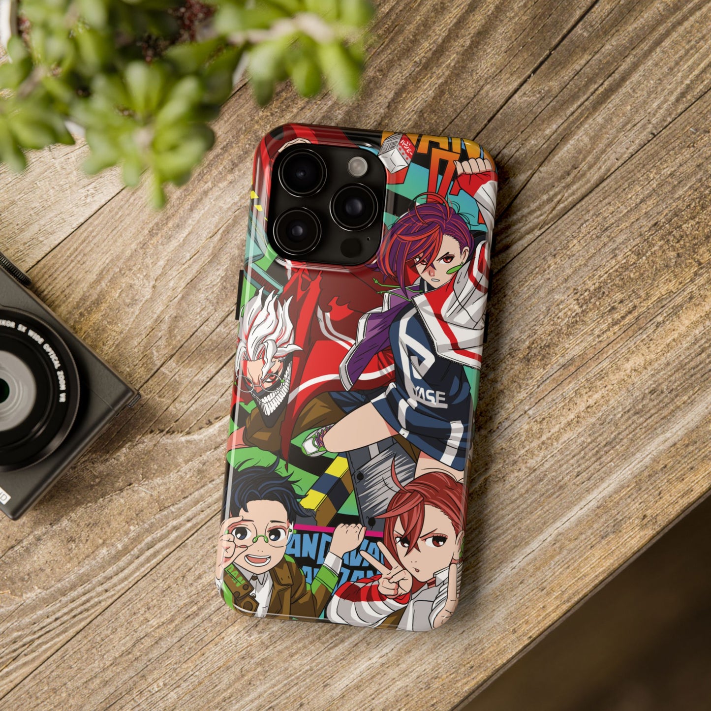 Okarun x Momo Double Layered Phone Case | Dandadan-Inspired Protective Anime Case