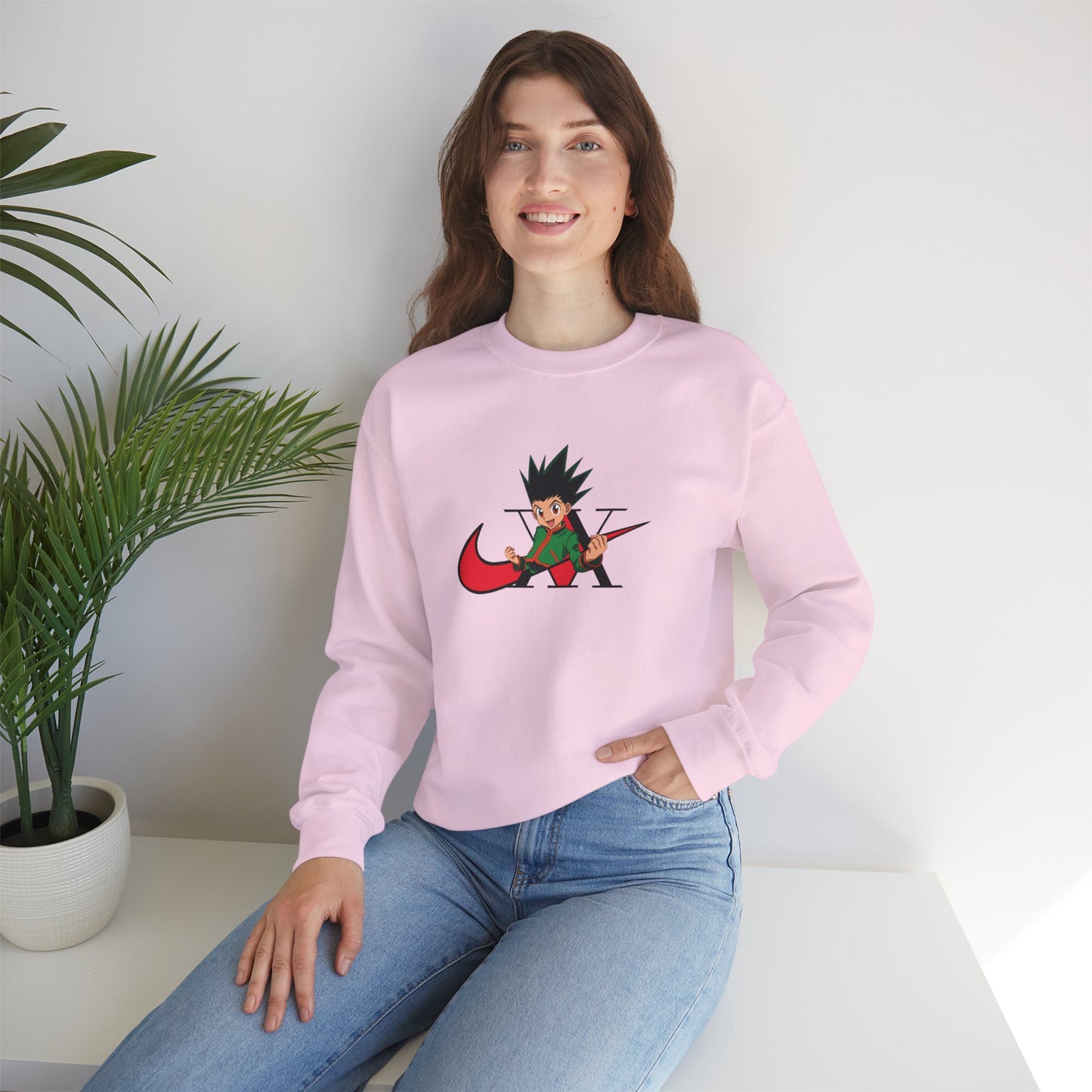 Gon Drip Force Unisex Heavy Blend Crewneck Sweatshirt