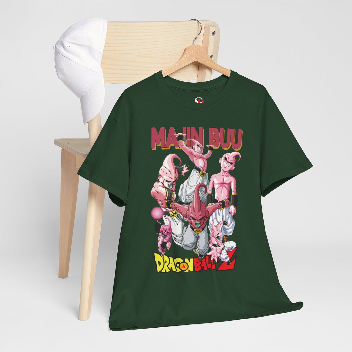 Majin Buu Unisex Heavy Cotton T-Shirt | Dragon Ball Z-Inspired Anime Tee