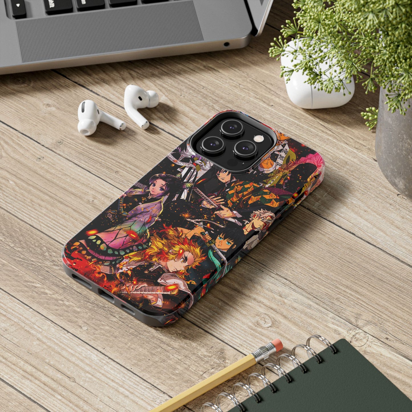 Hashira Collage Phone Case | Demon Slayer Double Layered Protective Case