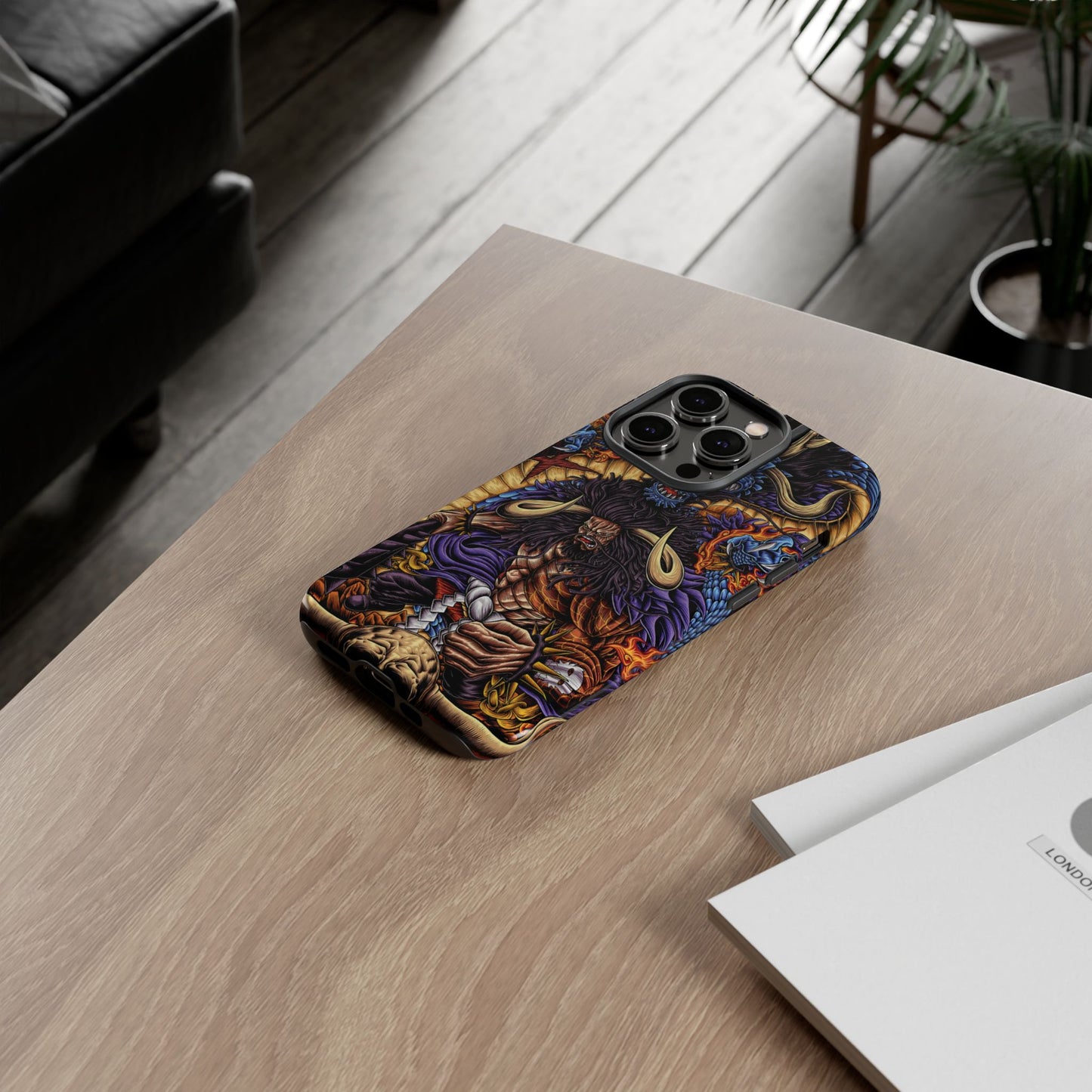 Cursed Dragon Oni Kaido Double Layered Phone Case